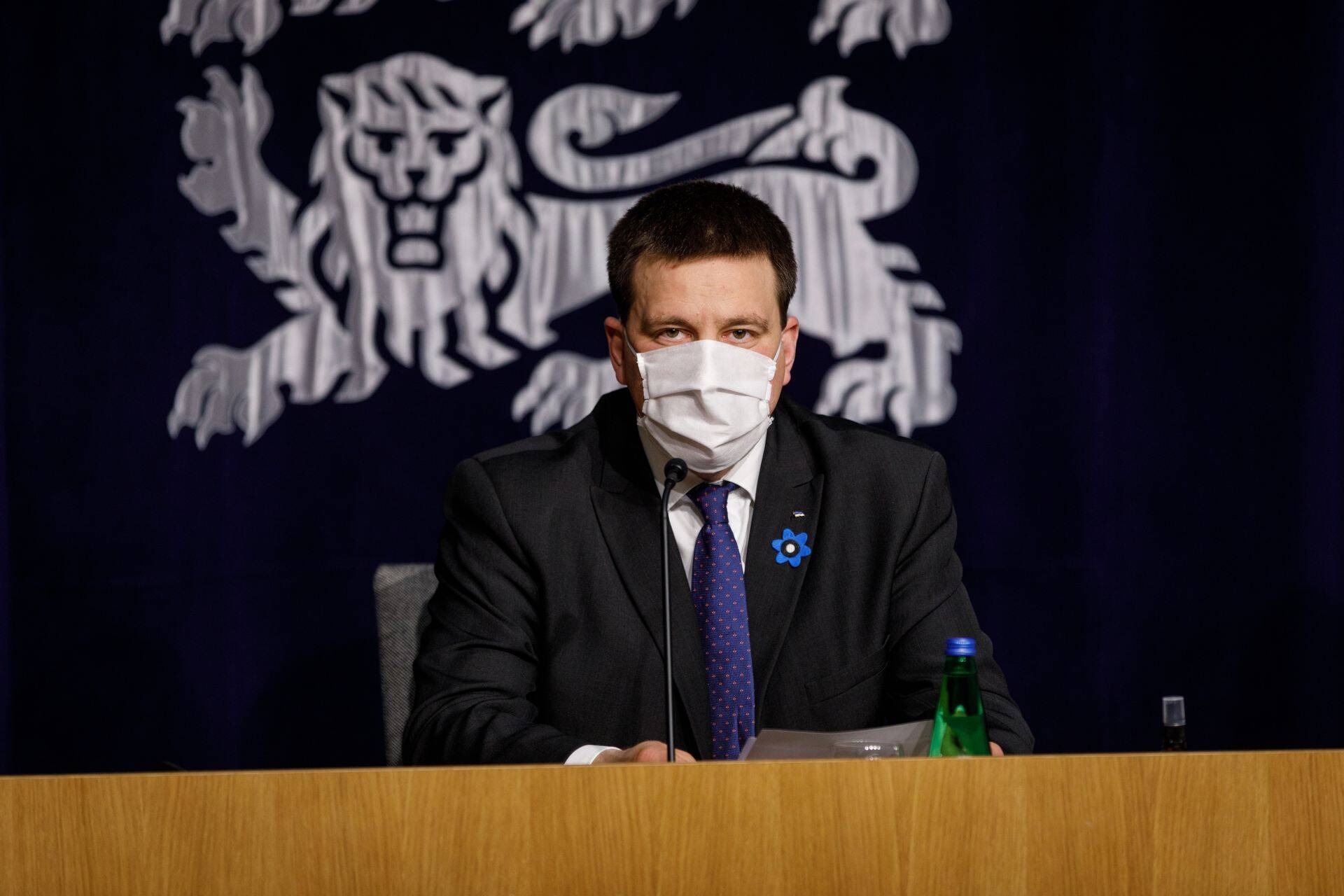 Valitsuse pressikonverents. Fotol Jüri Ratas. Tallinn (EST). Foto: Andras Kralla, Äripäev/Scanpix Baltics