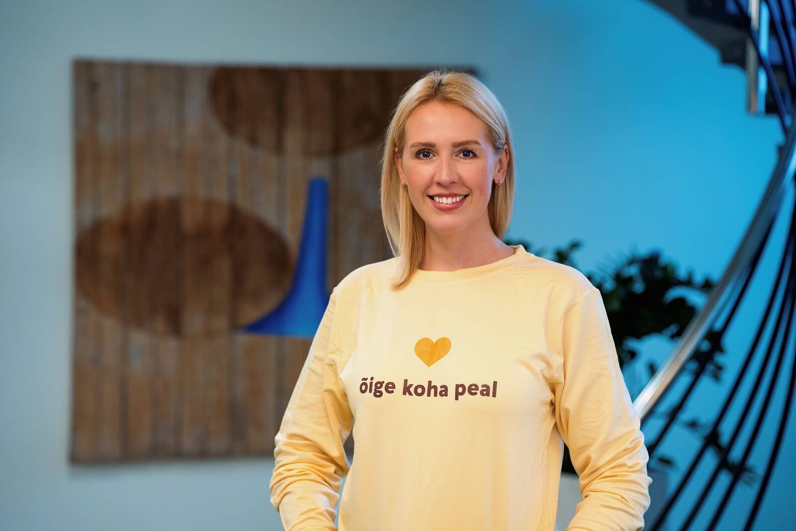 Swedbanki toetustegevuste juht Tiina Pakk