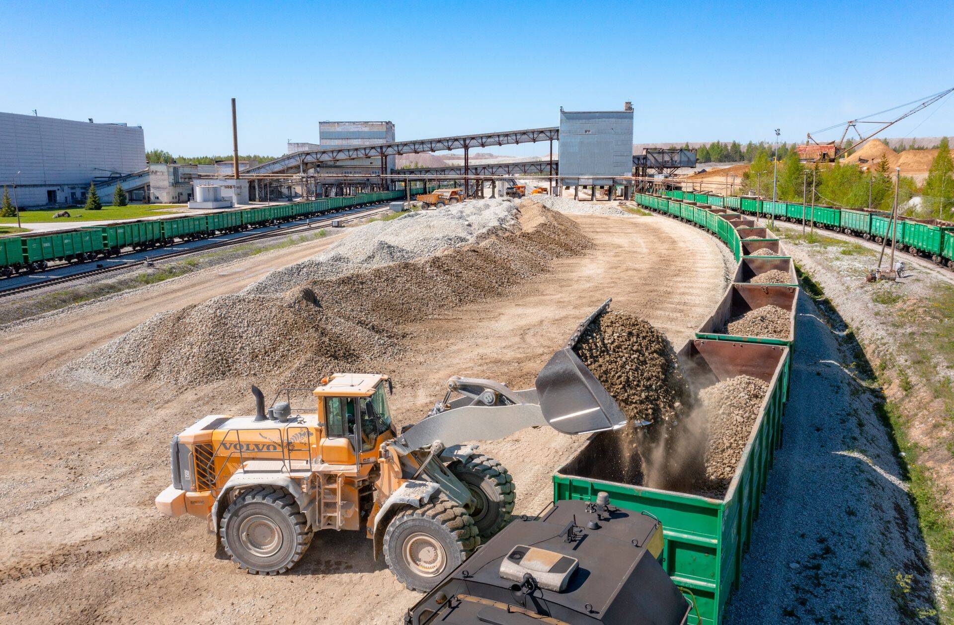 Aheraine pealelaadimine Estonia kaevanduses.