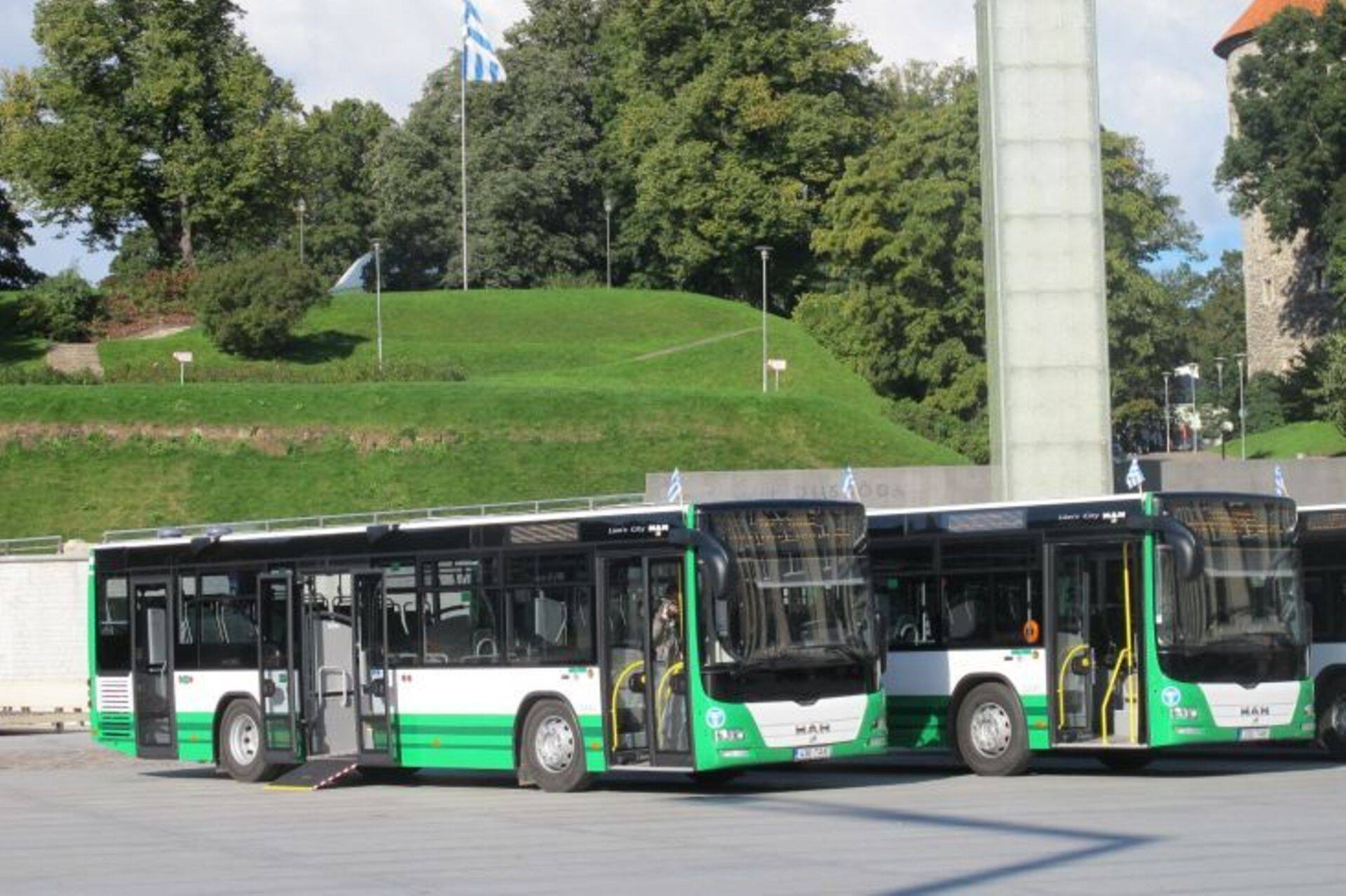 Tallinna Linnatranspordi MAN Lion´s City bussid.