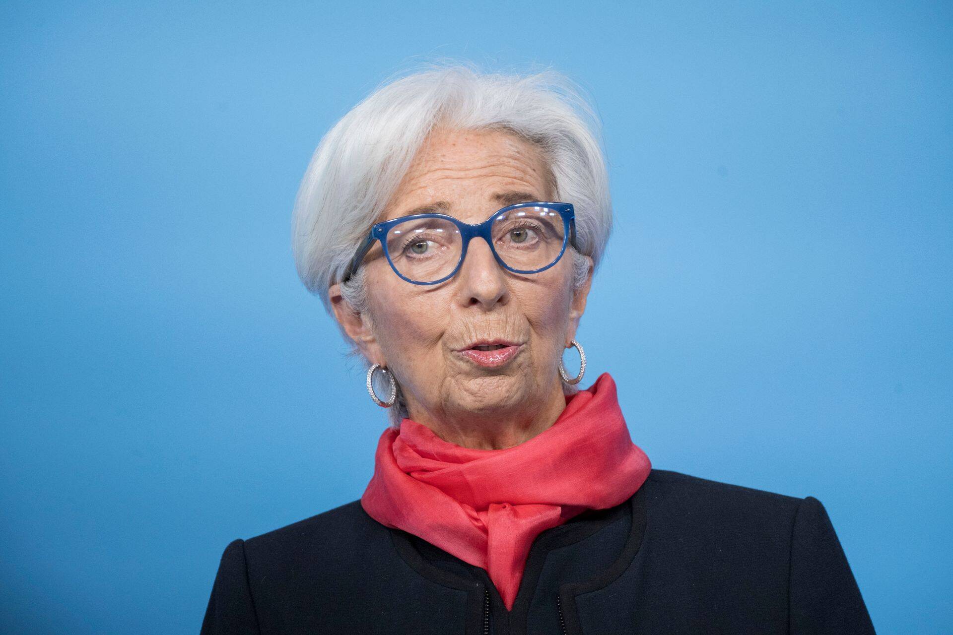 ECB vadītāja Kristīne Lagarda.