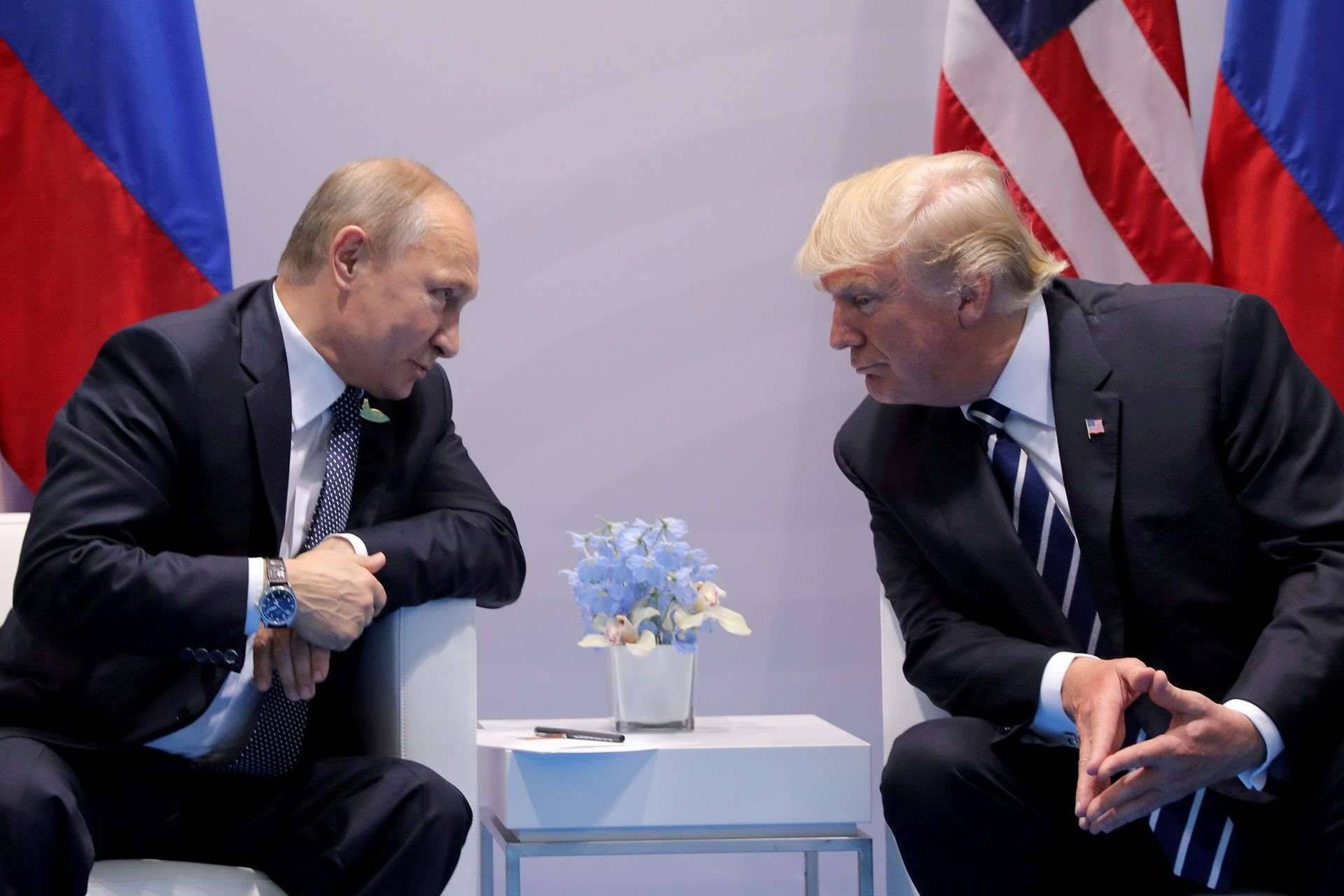 Venemaa president Vladimir Putin ja USA president Donald Trump-