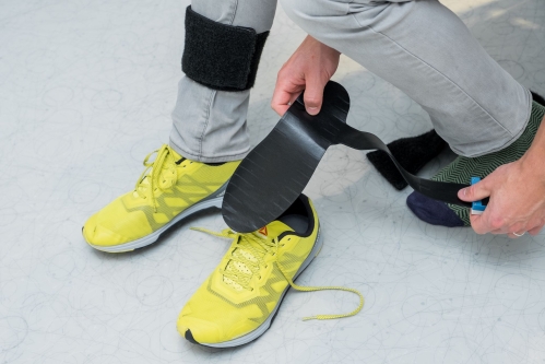 Jalatalla koormus- ja kõnnianalüüsiks kasutatavad sensortallad