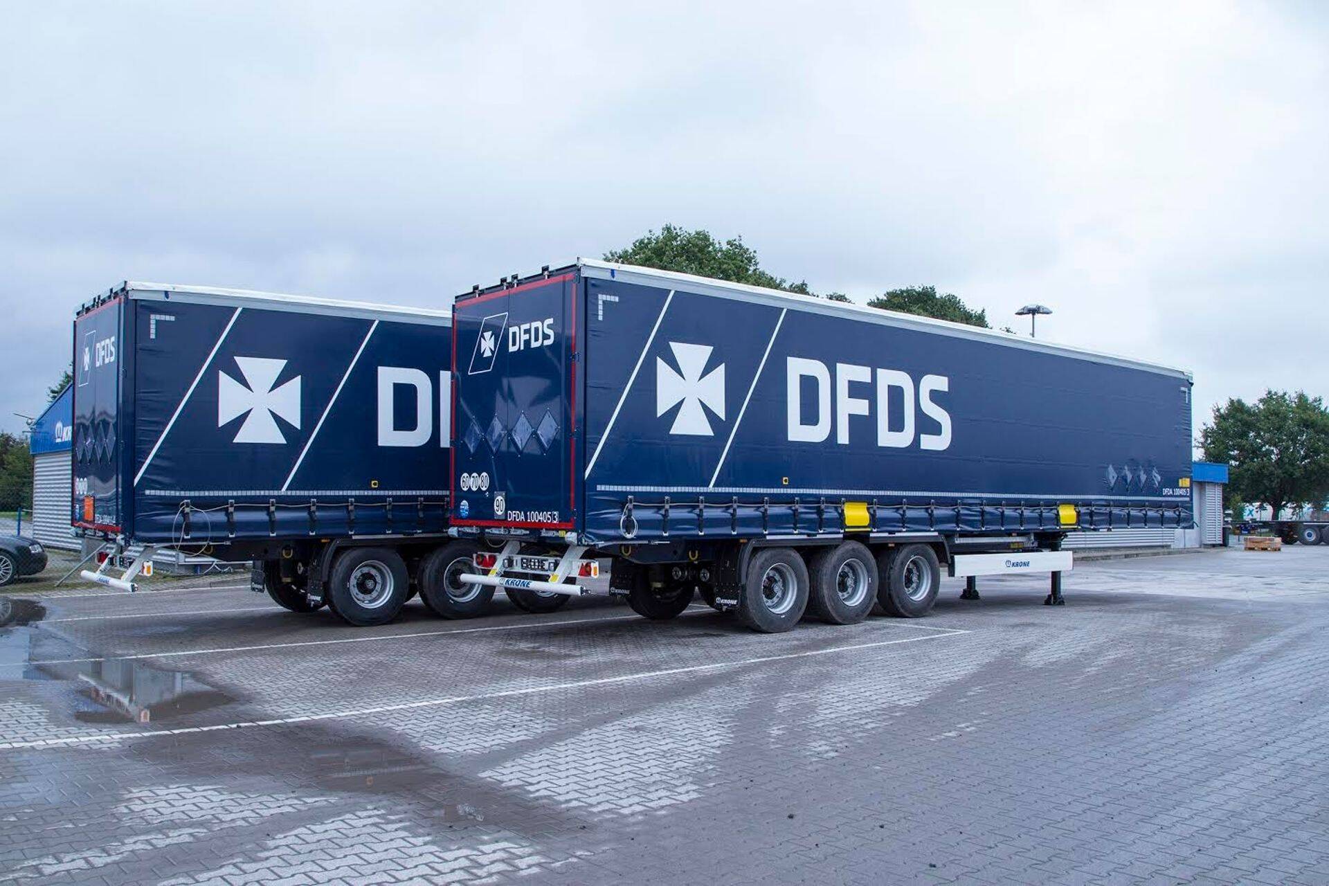 DFDS-i uued haagised ja konteinerid
