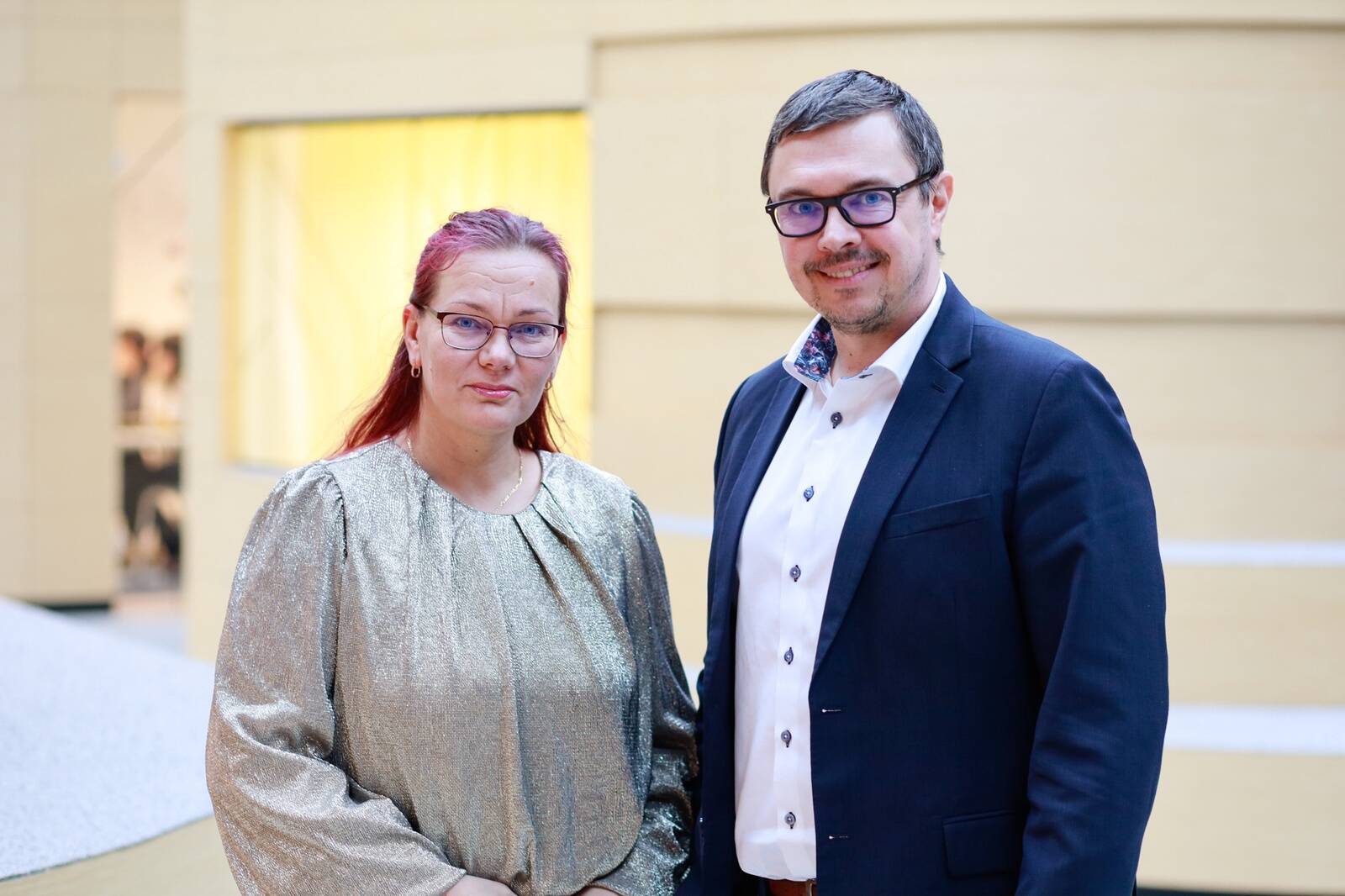 Helen Roots ja Erik Rüütel.