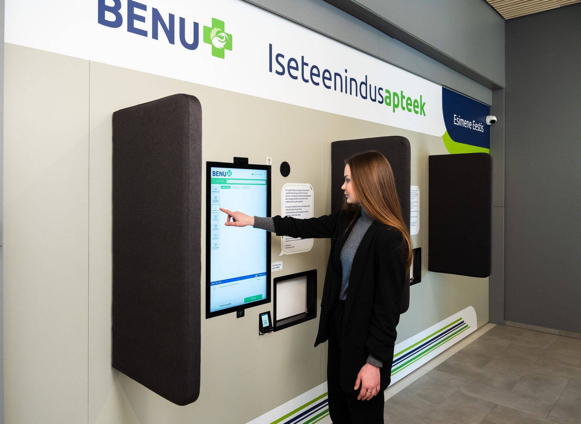 Benu iseteeninduslik apteek Rapla Prismas