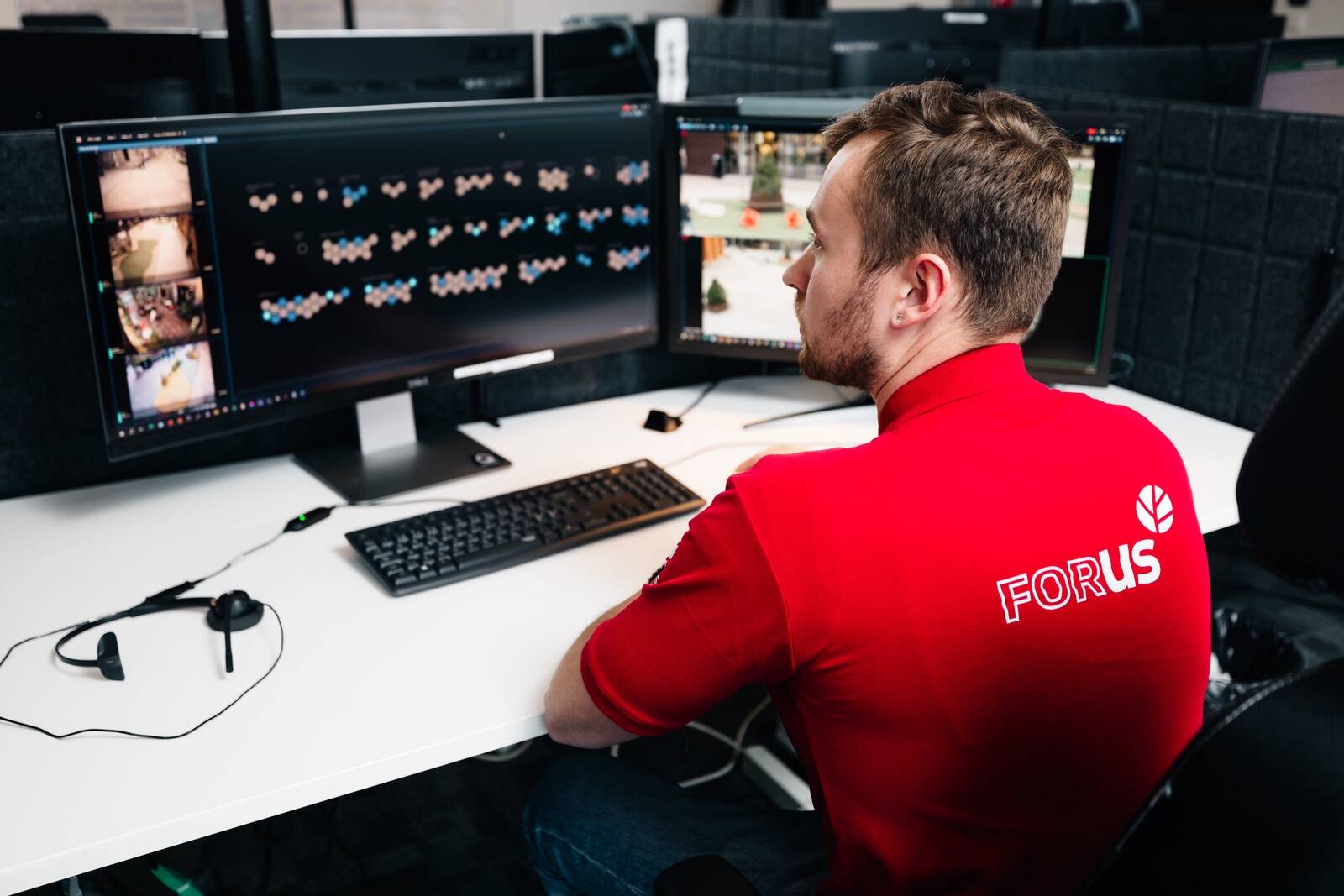 Kokku haldab Telia Foruse 370 arvutitöökohta, sealhulgas ka juhtimiskeskust, mis töötab 24/7 ning kus kvaliteetne IT-tervikteenus on eriti olulise tähtsusega.