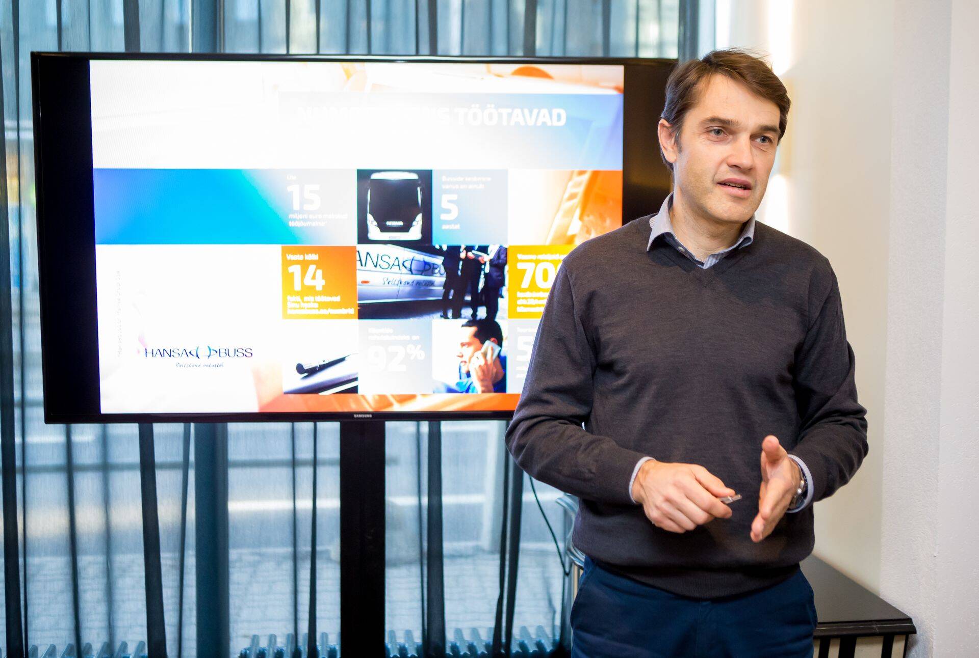 Henri Kaasik-Aaslav juhtis Hansabussi ärisid 2,5 aastat.