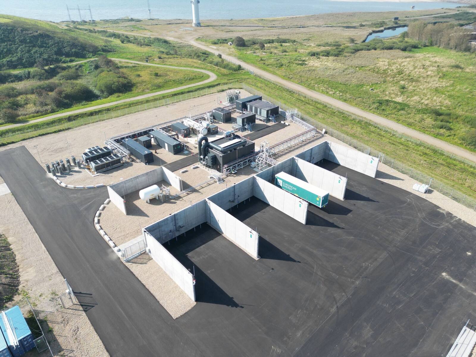 European Energy Måde vesinikutehas Esbjergis Taanis.