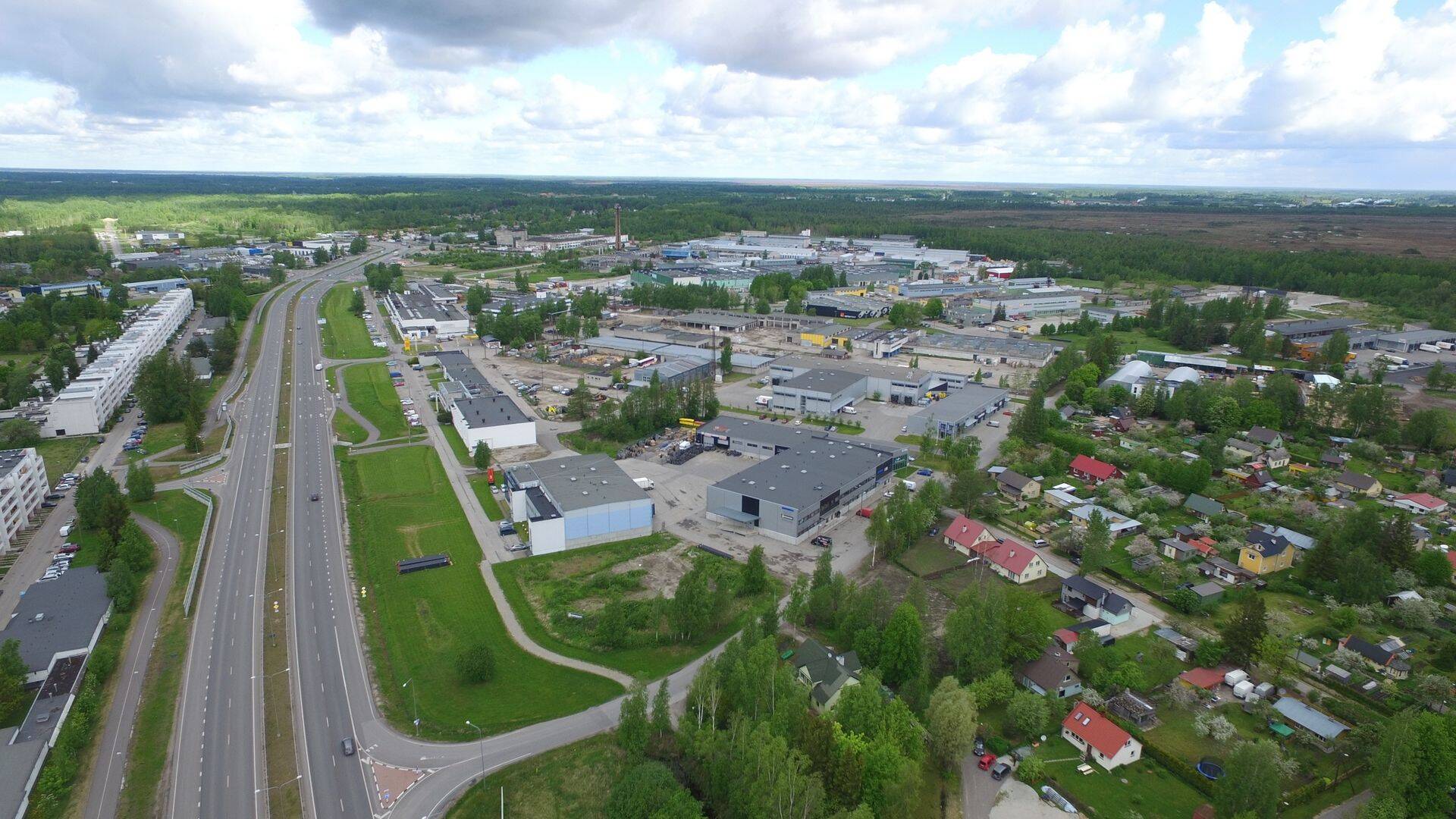 ETEE Äripark droonifotol
