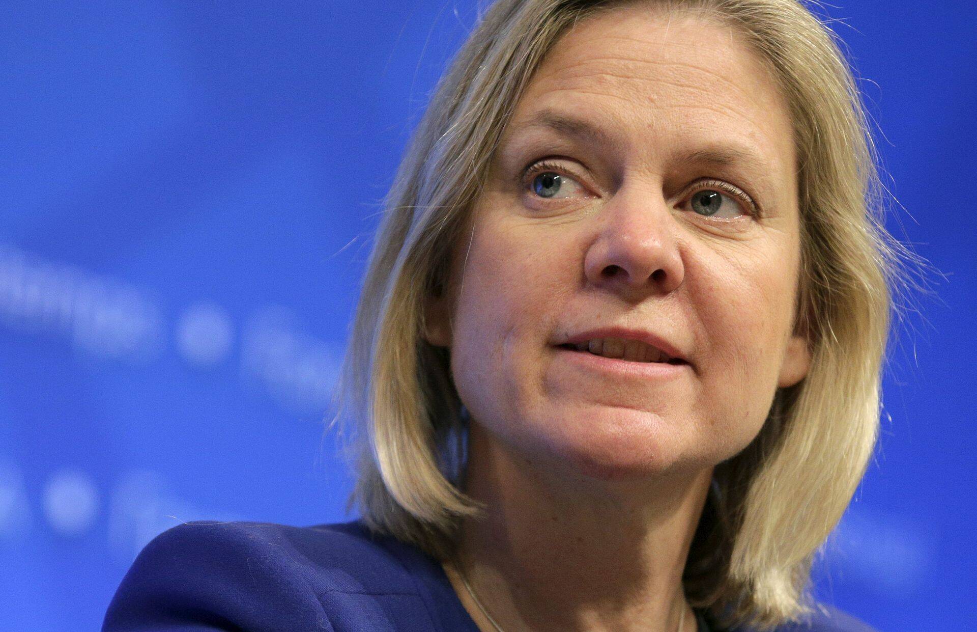 Rootsi rahandusminister Magdalena Andersson