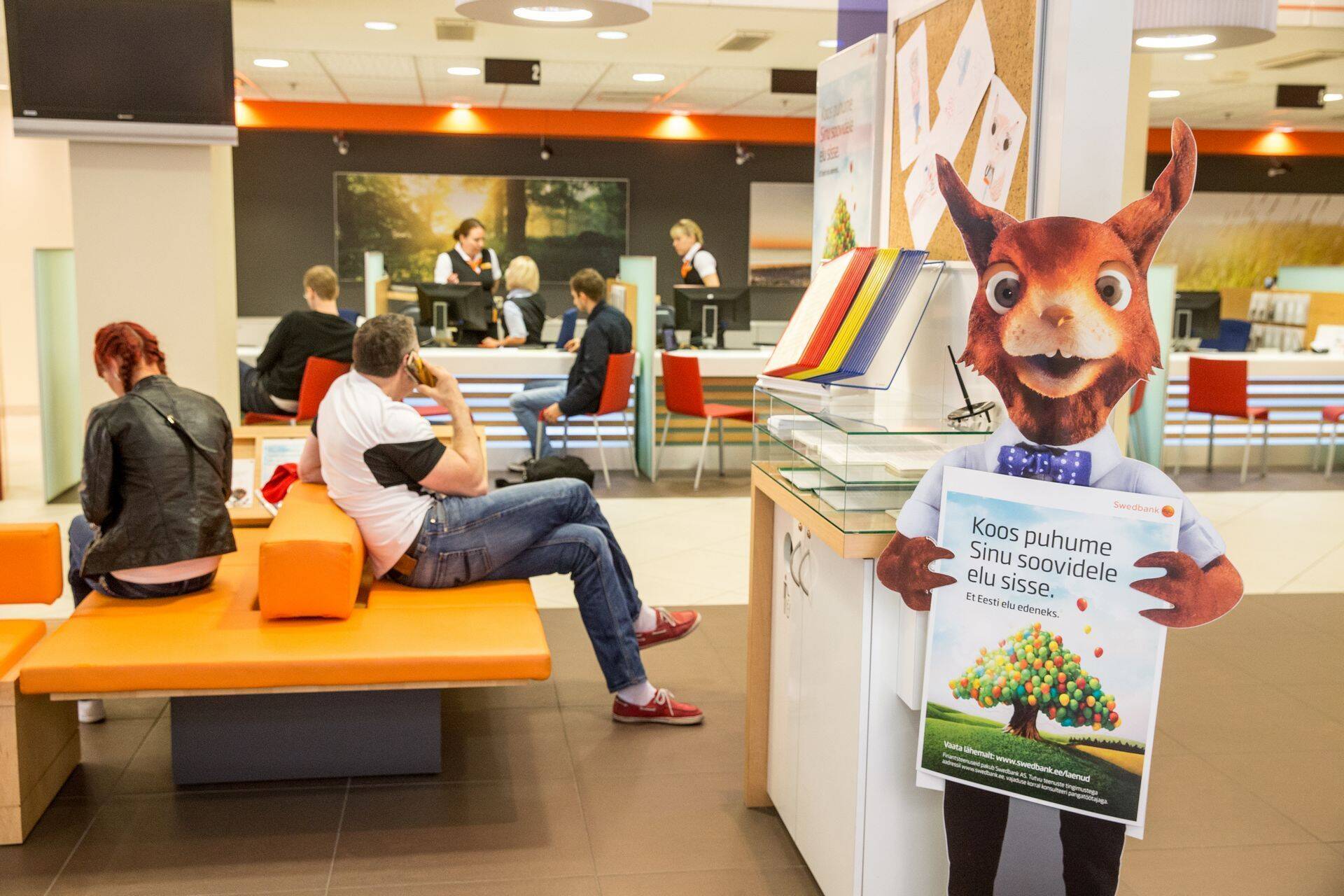 Väikeettevõtjad hakkavad Swedbankist saama lihtsamini laenu.