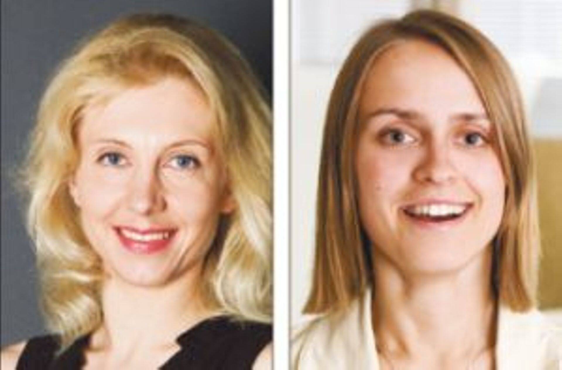 Äripäeva parimad kaasautorid Merike Lees (vasakul) ja Signe Sillasoo
