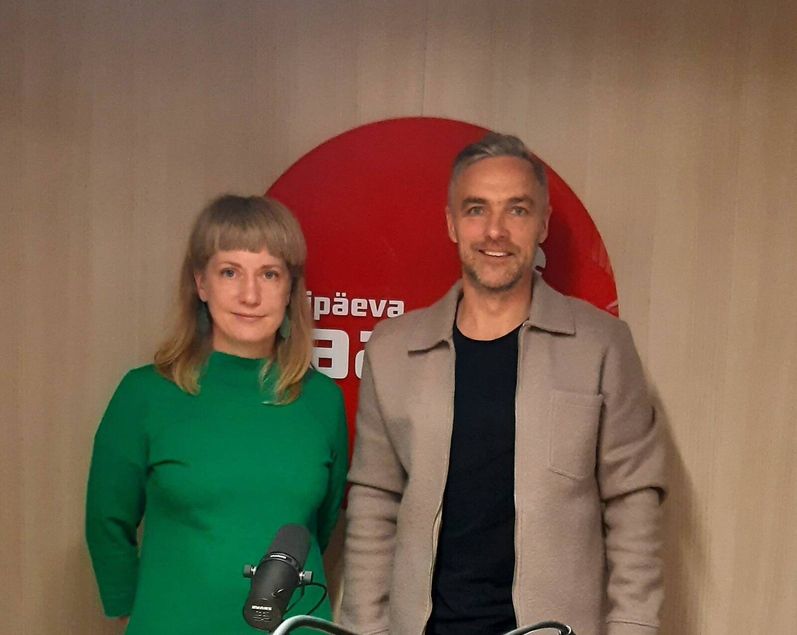 Tallinna linnaplaneerimise abilinnapea Madle Lippus ja Reterra Estate tegevjuht Reigo Randmets.