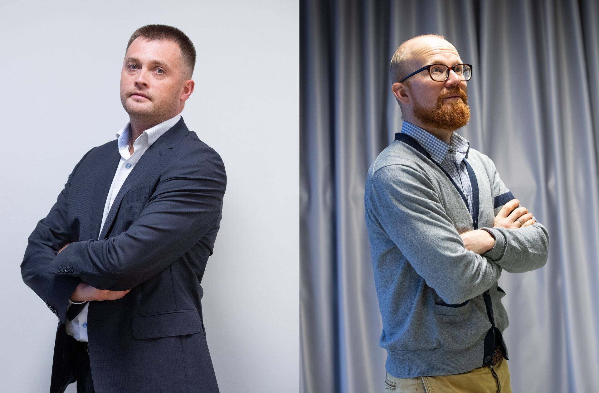 Kindlustusseltside liidu juht Mart Jesse ja Tuleva juht Tõnu Pekk pensionite väljamaksete tegemisel päris ühel meelel ei ole.