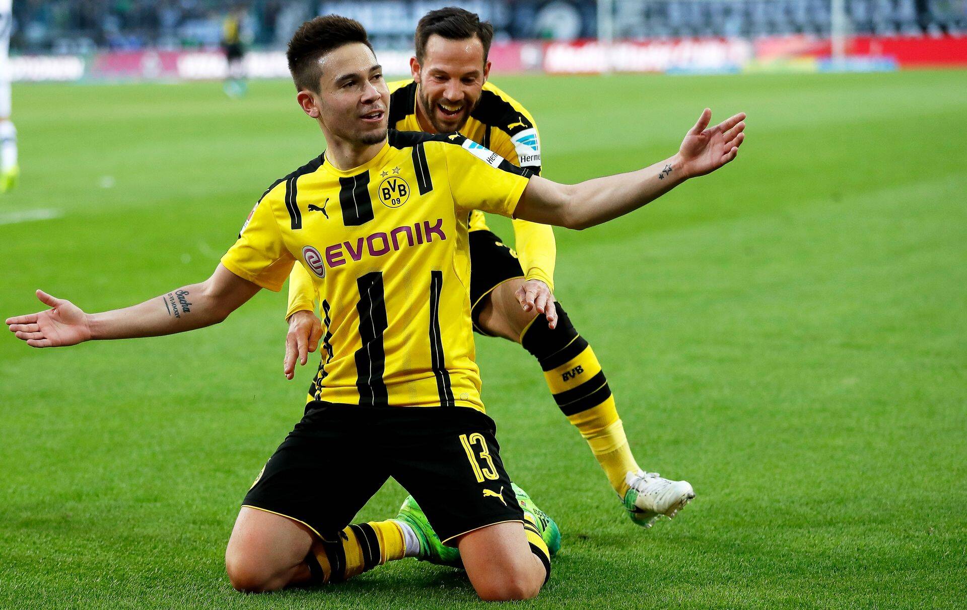 Võistlus Borussia-Parki staadionil Mönchengladbachis.