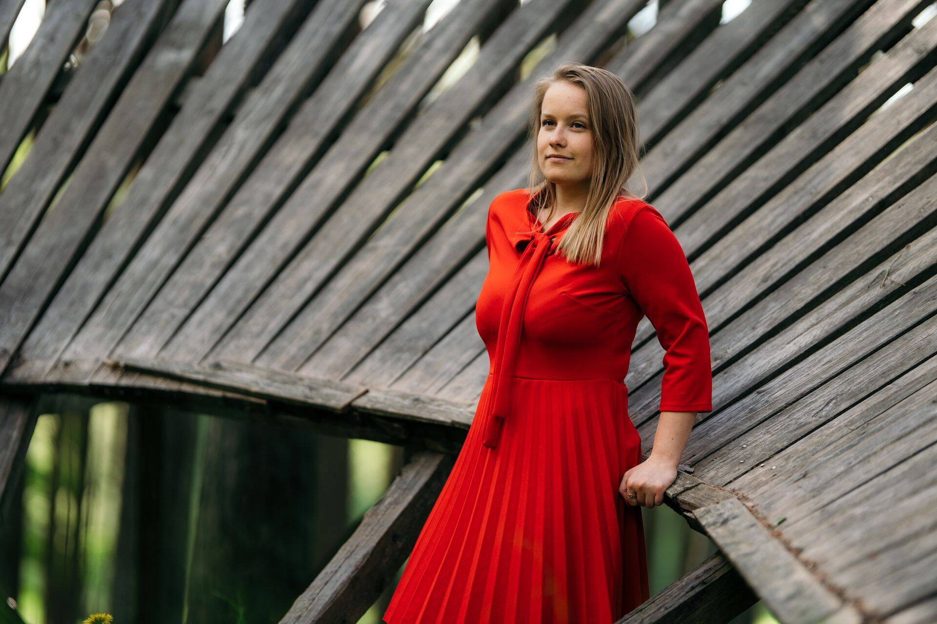Puitmajaliidu tegevjuht Annika Kadaja.
