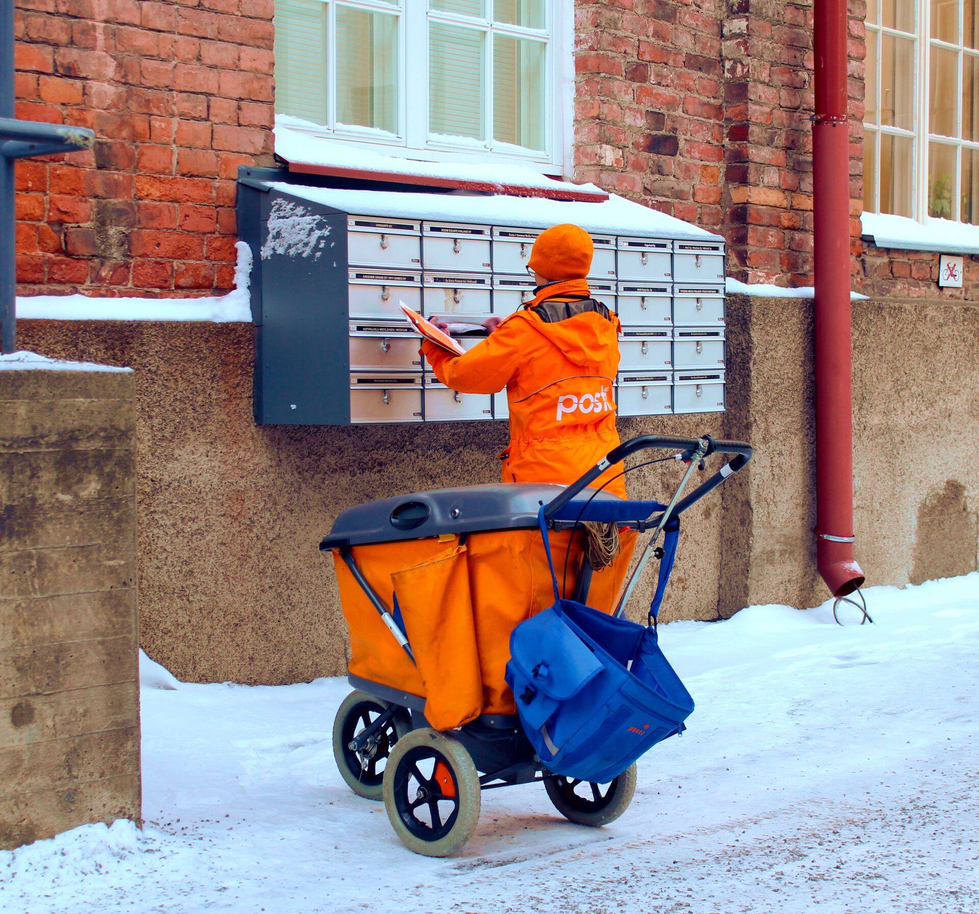 Postiljon Tamperes, Soomes