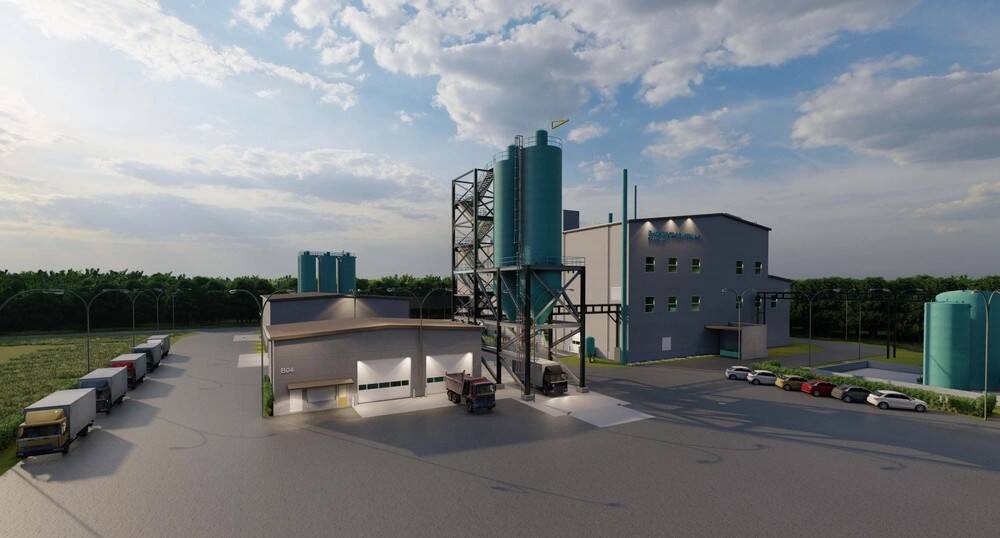 Pildil visioon 2027. aastal Saksamaal tegevust alustavast tehasest.