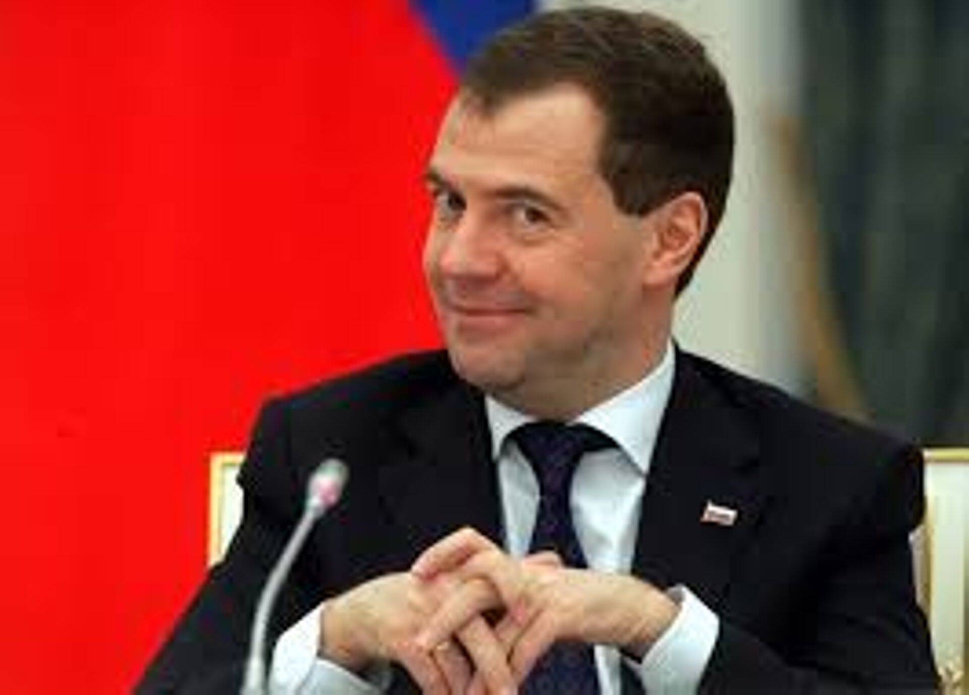 Премьер-министр России Дмитрий Медведев