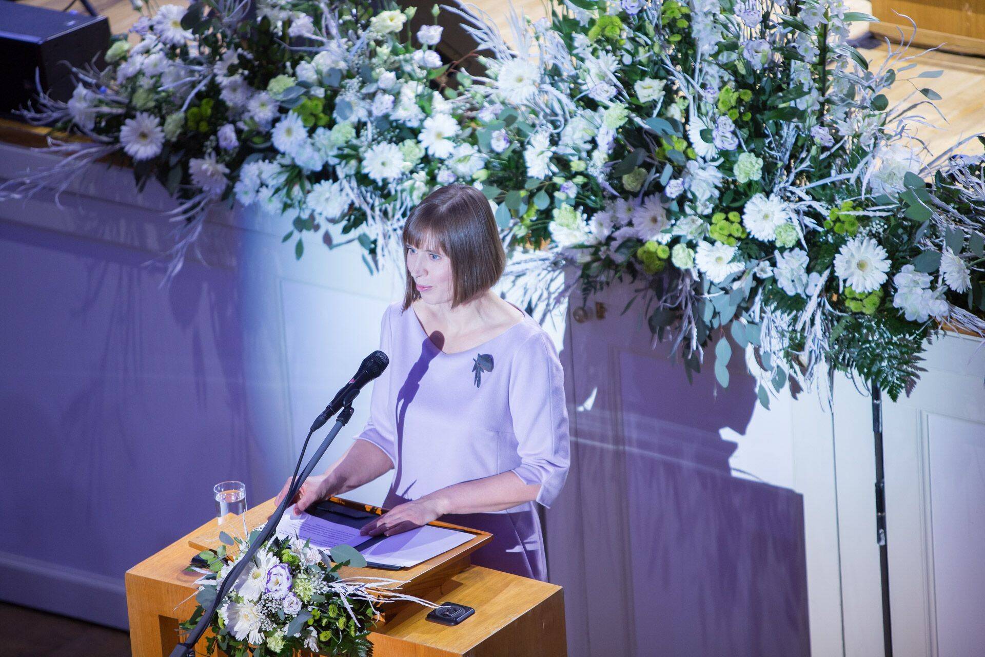 Президент Эстонии Керсти Кальюлайд