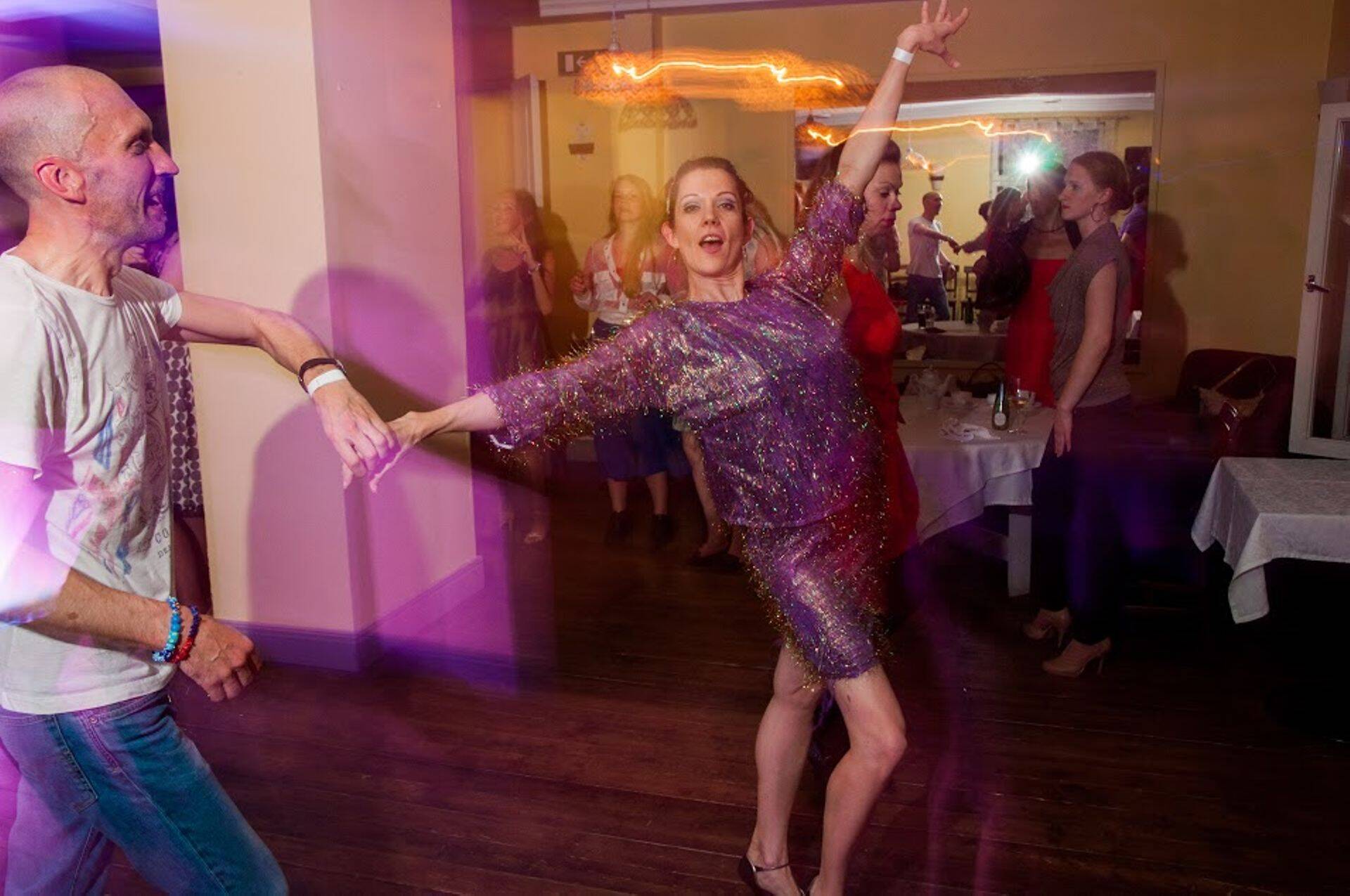 Празднование 10-летия старейшей школы сальса Casa de Baile в Эстонии осенью 2016 года.