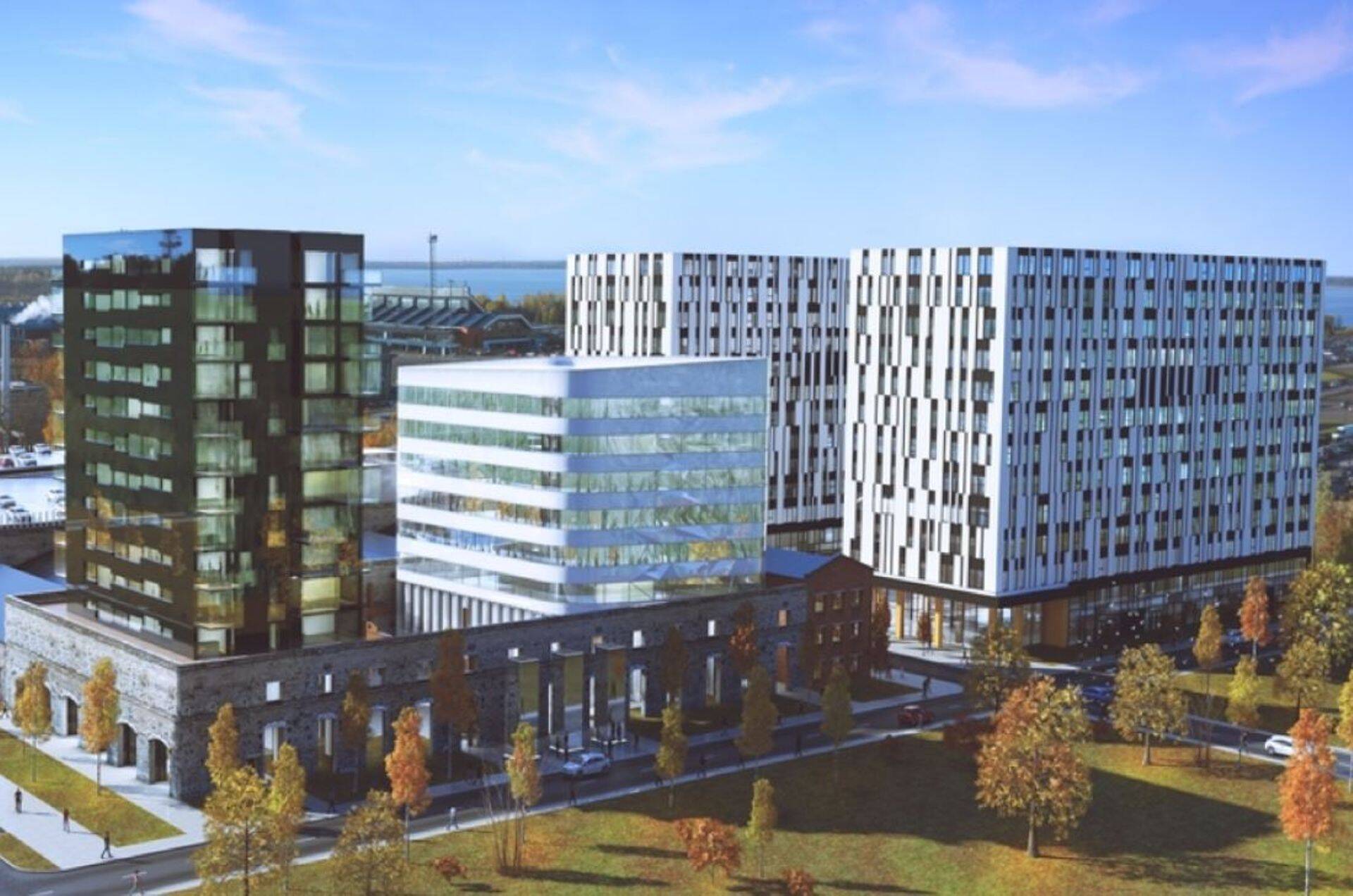Järjekordsed atraktiivse hooned valmivad Ülemiste City`s 2020. aasta suvel