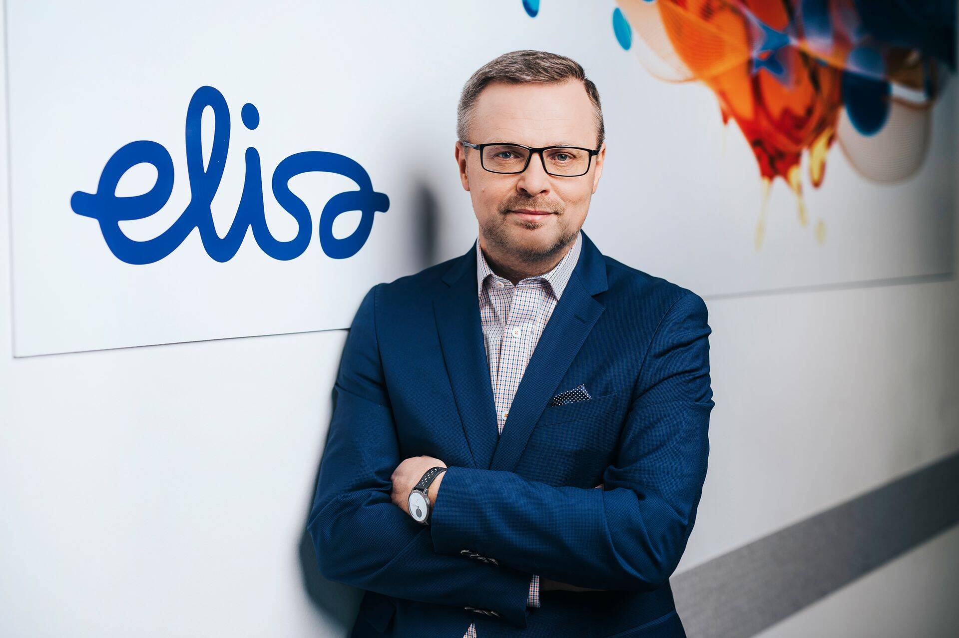 Elisa Eesti erakliendiüksuse juht ja juhatuse liige Andrus Hiiepuu.