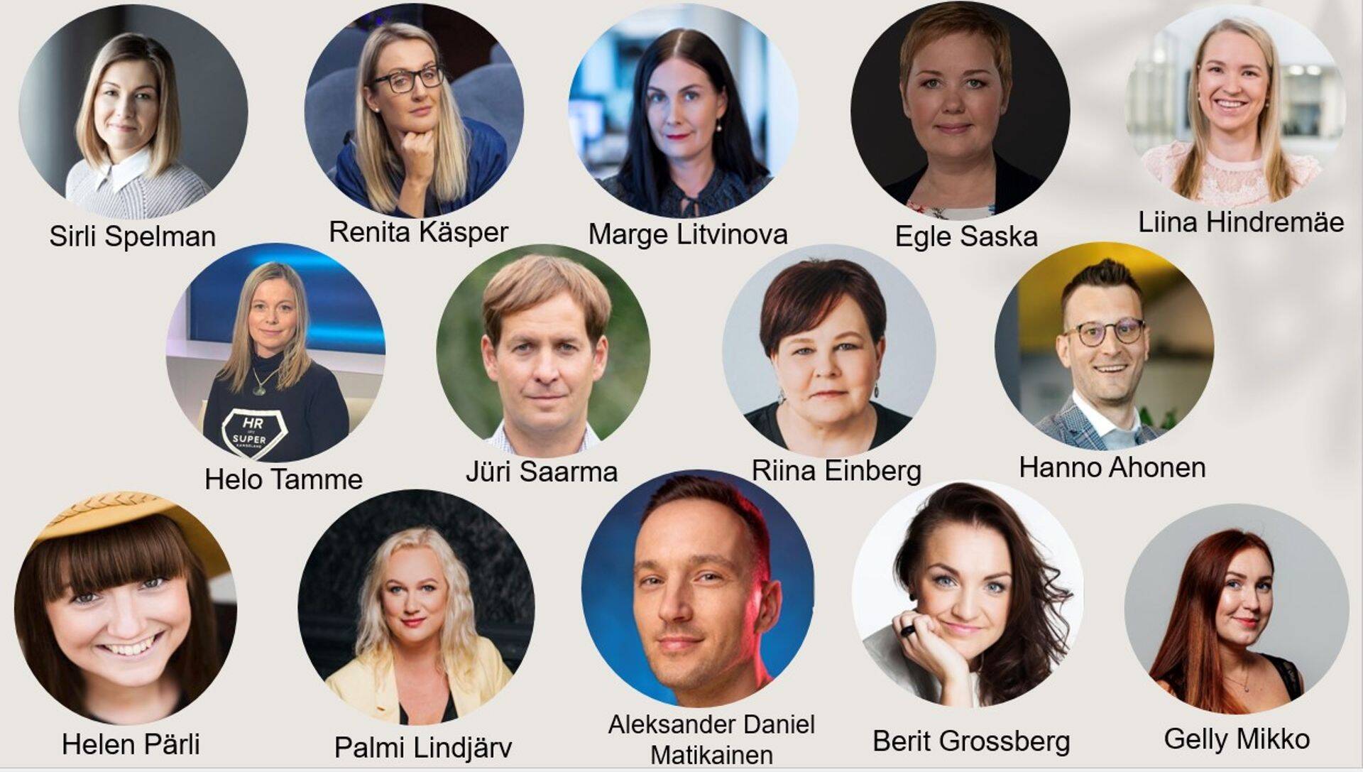 Eesti HR Seltsi asutajad.