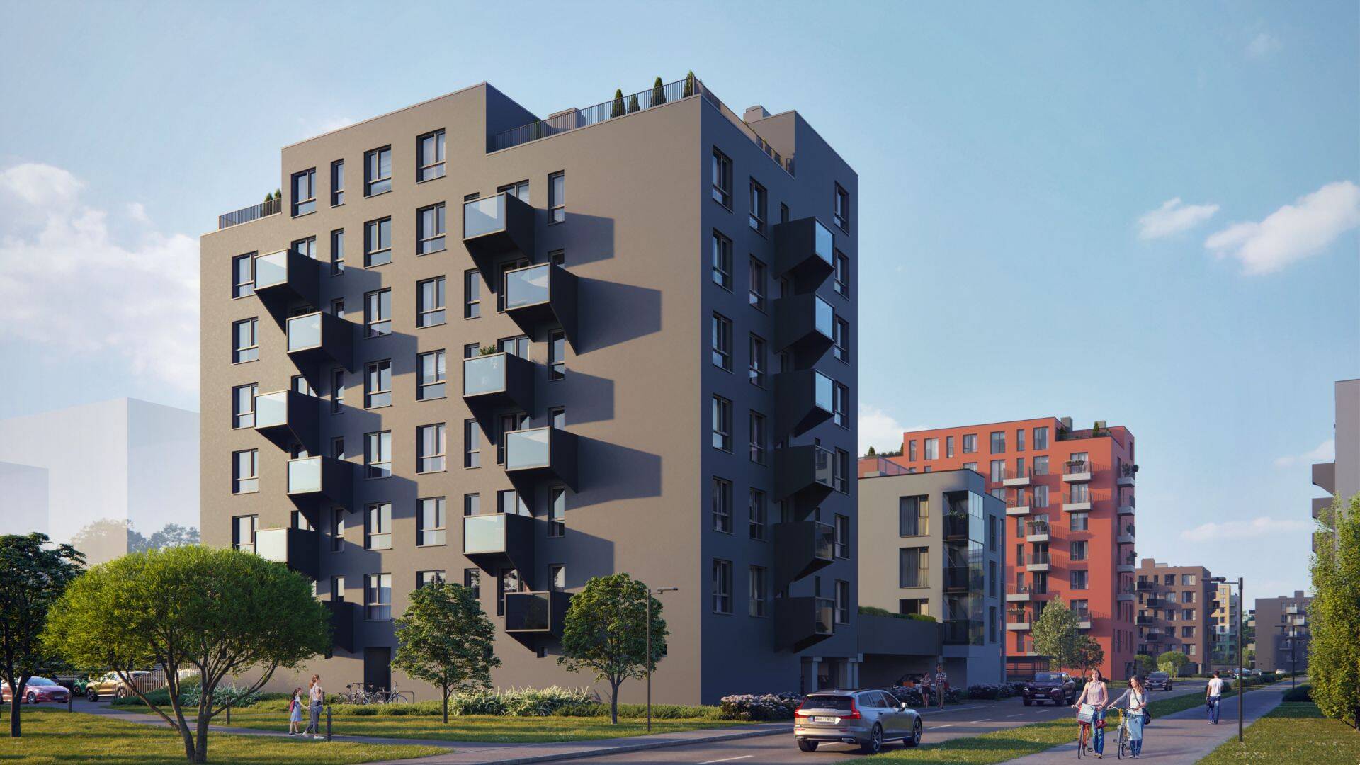 Bonava Aiandi 16 valmiv elamu Mustamel.