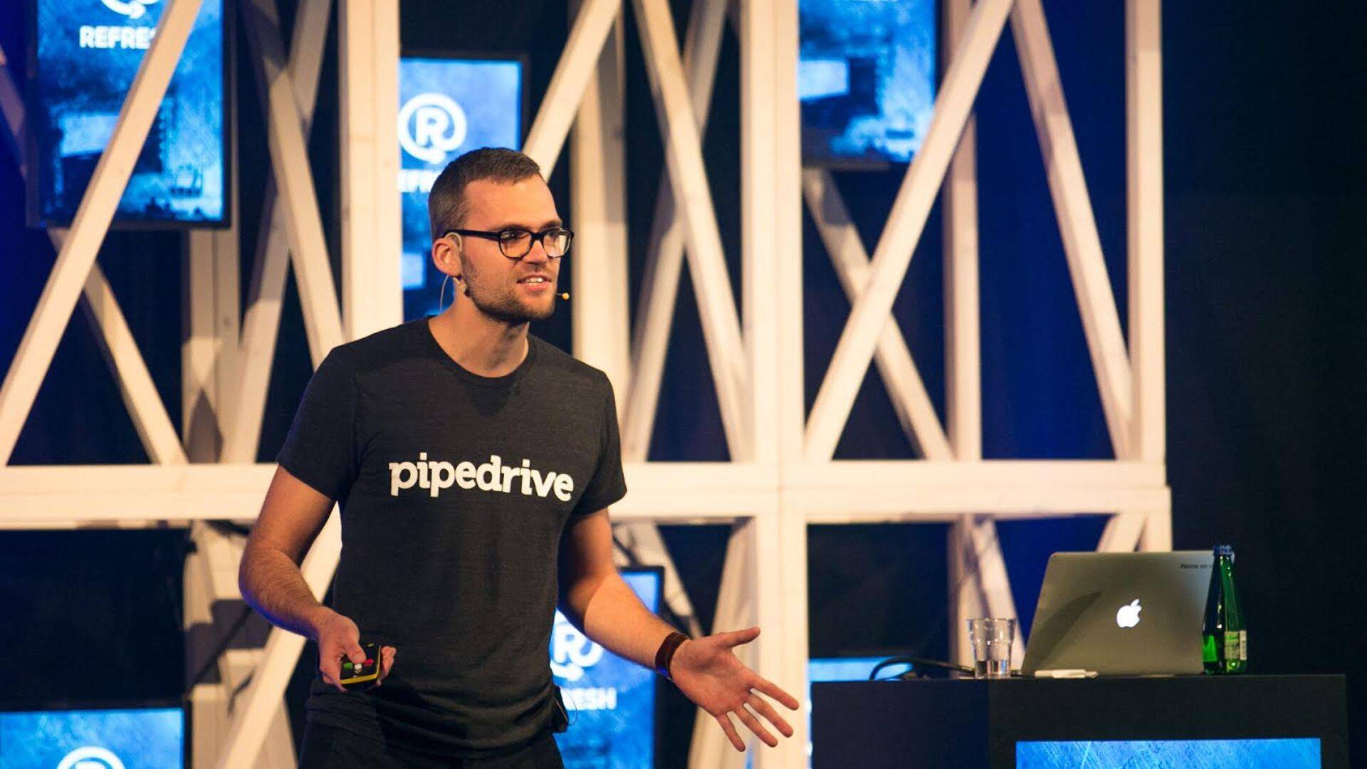 Mulluse Refreshi üks esinejaid oli Kair Käsper Pipedrive´ist.