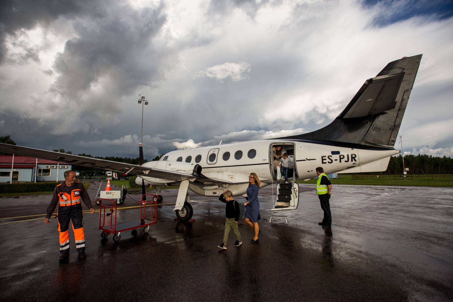 Transaviabaltika lennuk Hiiumaal.