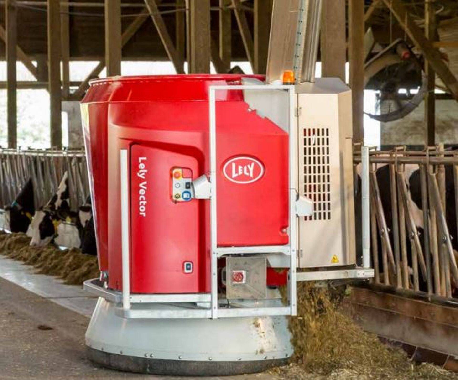Lely Vector’i kasutajad on saavutanud söötmise efektiivsuse 1,4 - 1,6.