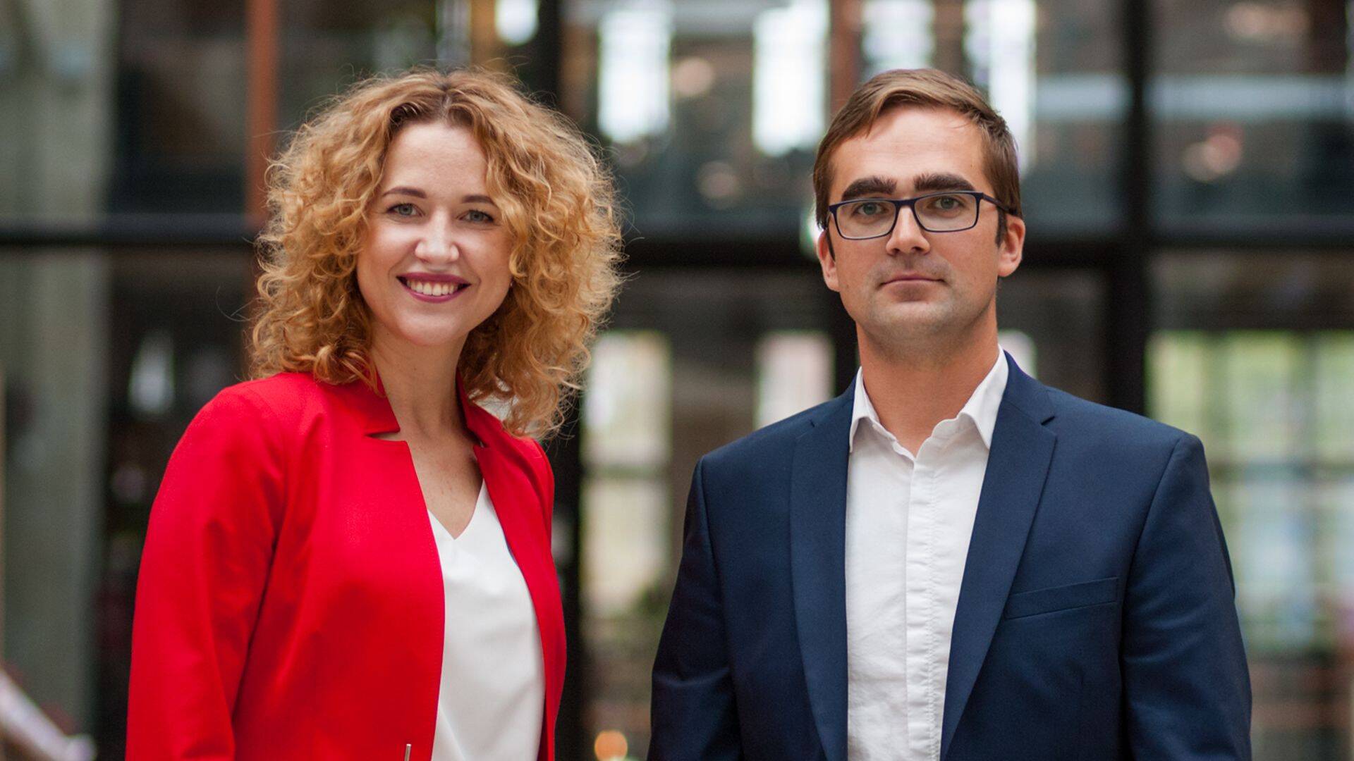 Empoweri personalipartner Jelena Laudver ja lääne piirkonna juht Madis Hunt.