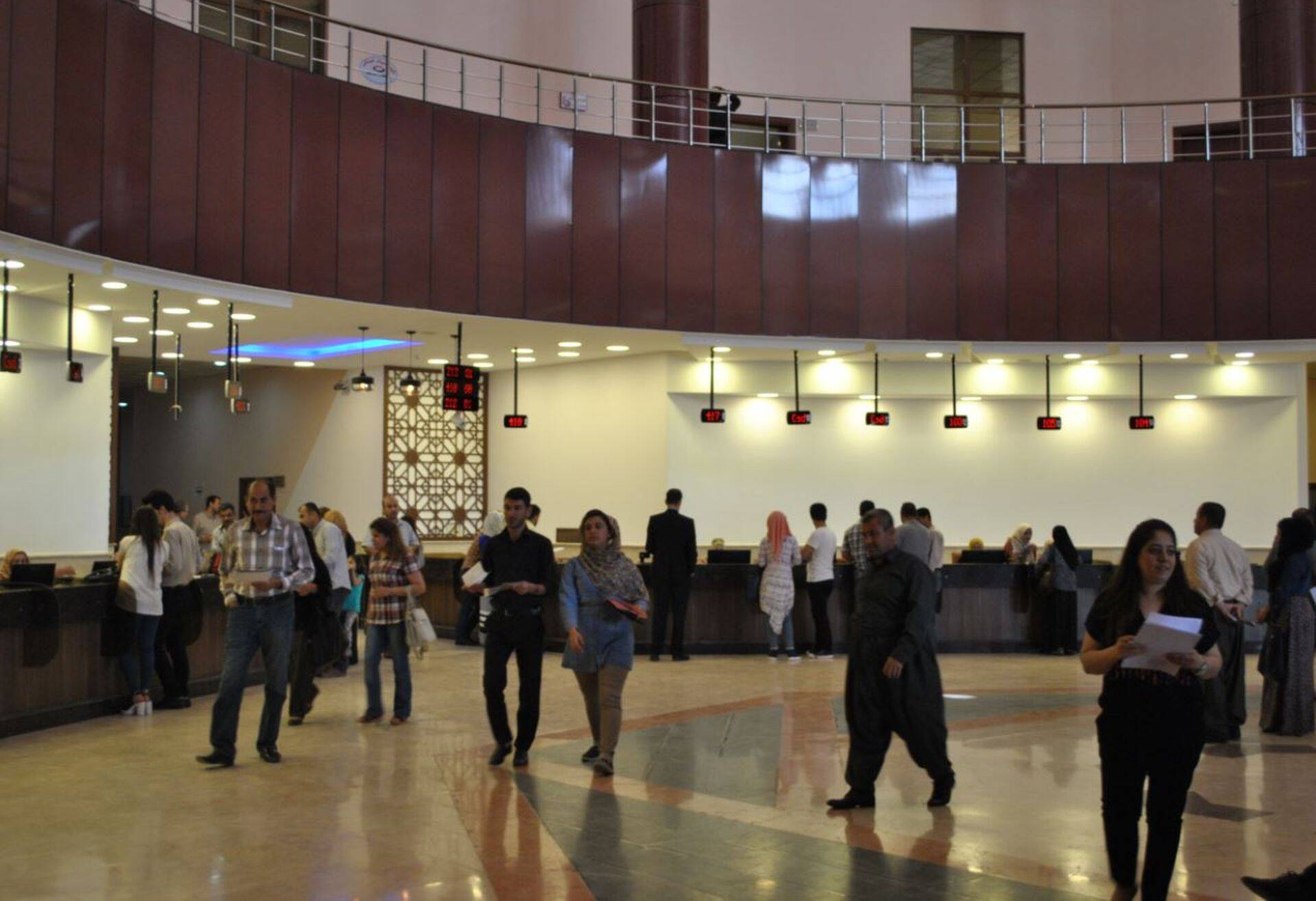 Sulaymaniyah' kohtumaja Kurdistanis, kus Aktors on teinud kohtute digitaliseerimise projekti.