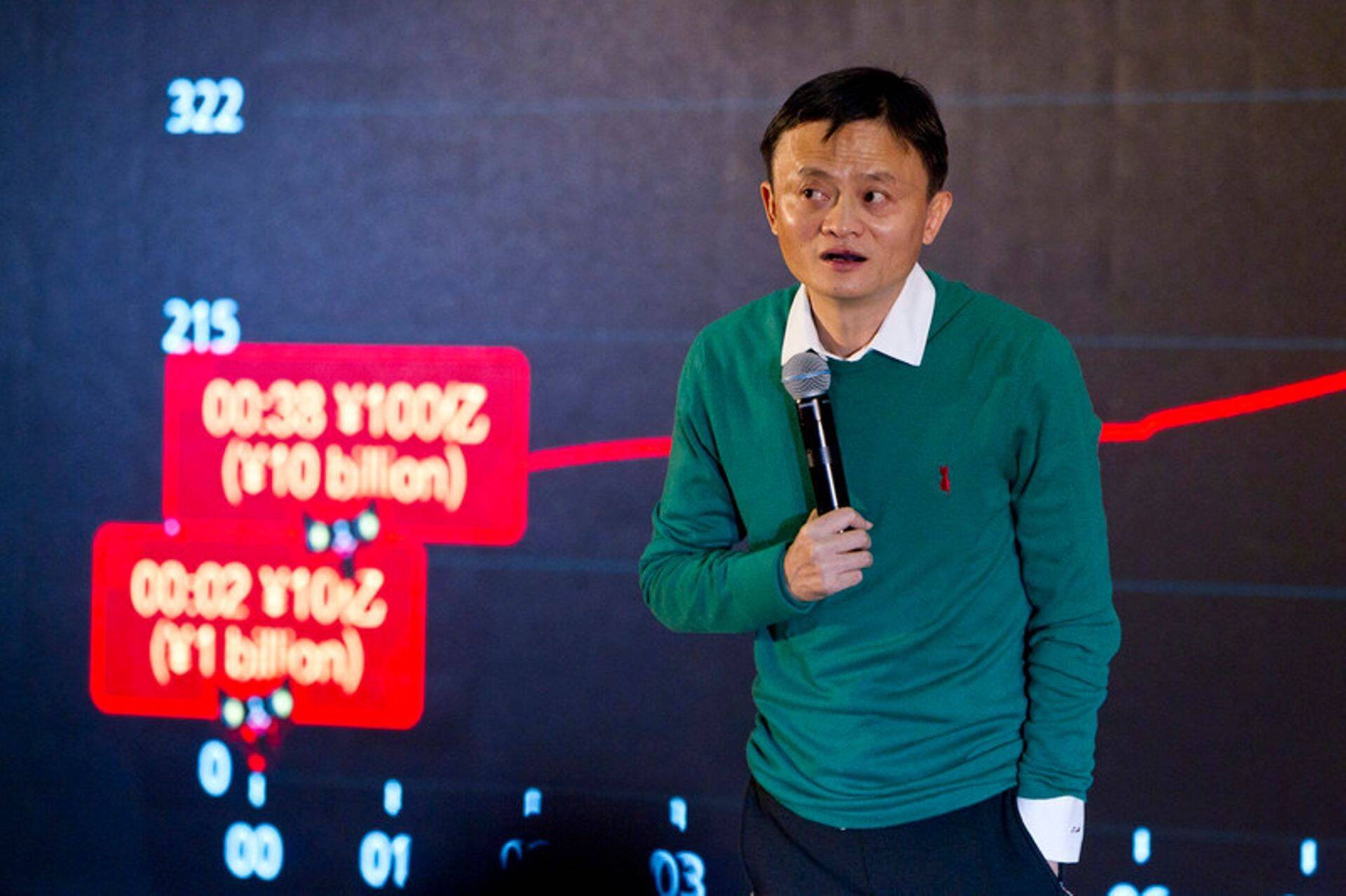 Alibaba asutaja Jack Ma.
