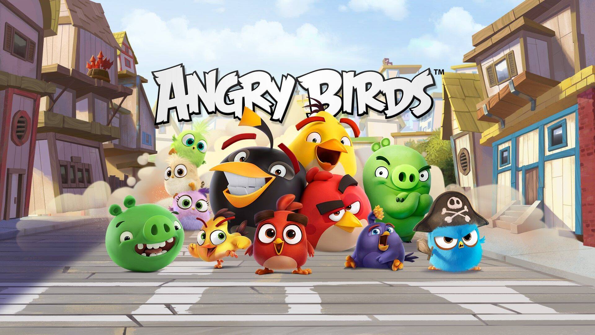 Rovio "Angry Birds" mobiilimängu tegelased.