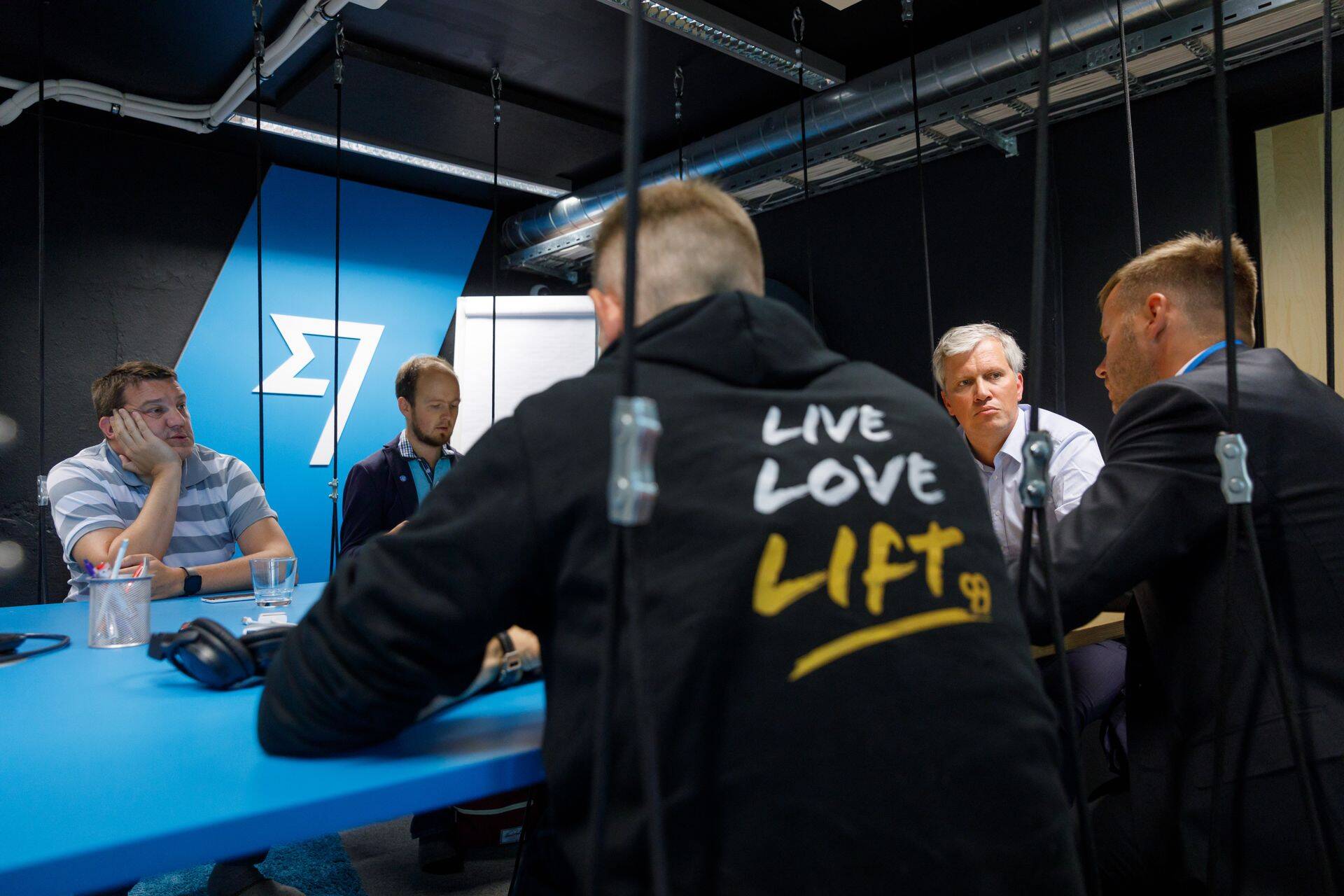 Eesti idufirmade kogukonna esindajad Lift99s.
