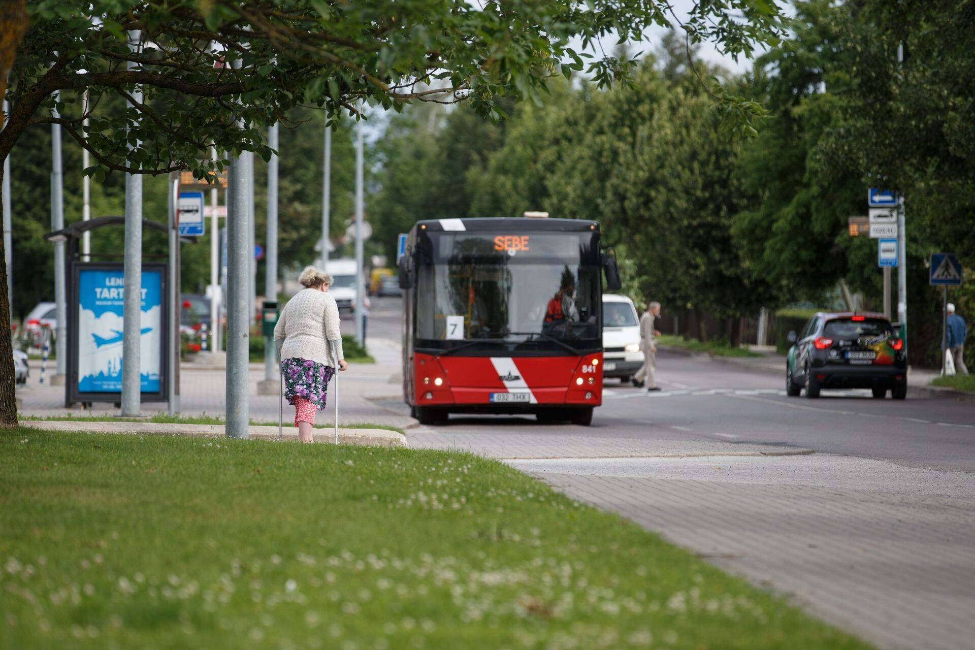 Linnaliinibuss Tartus.