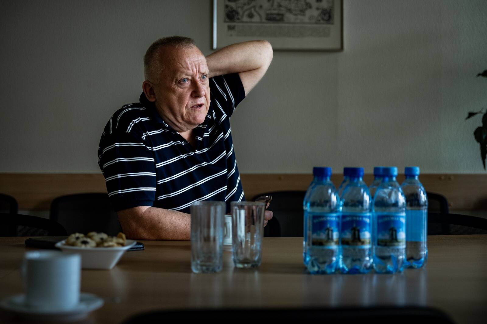 Saaremaa Lihatööstuse omanik Vjatšeslav Leedo ei tea, kes tema tehase ostis.