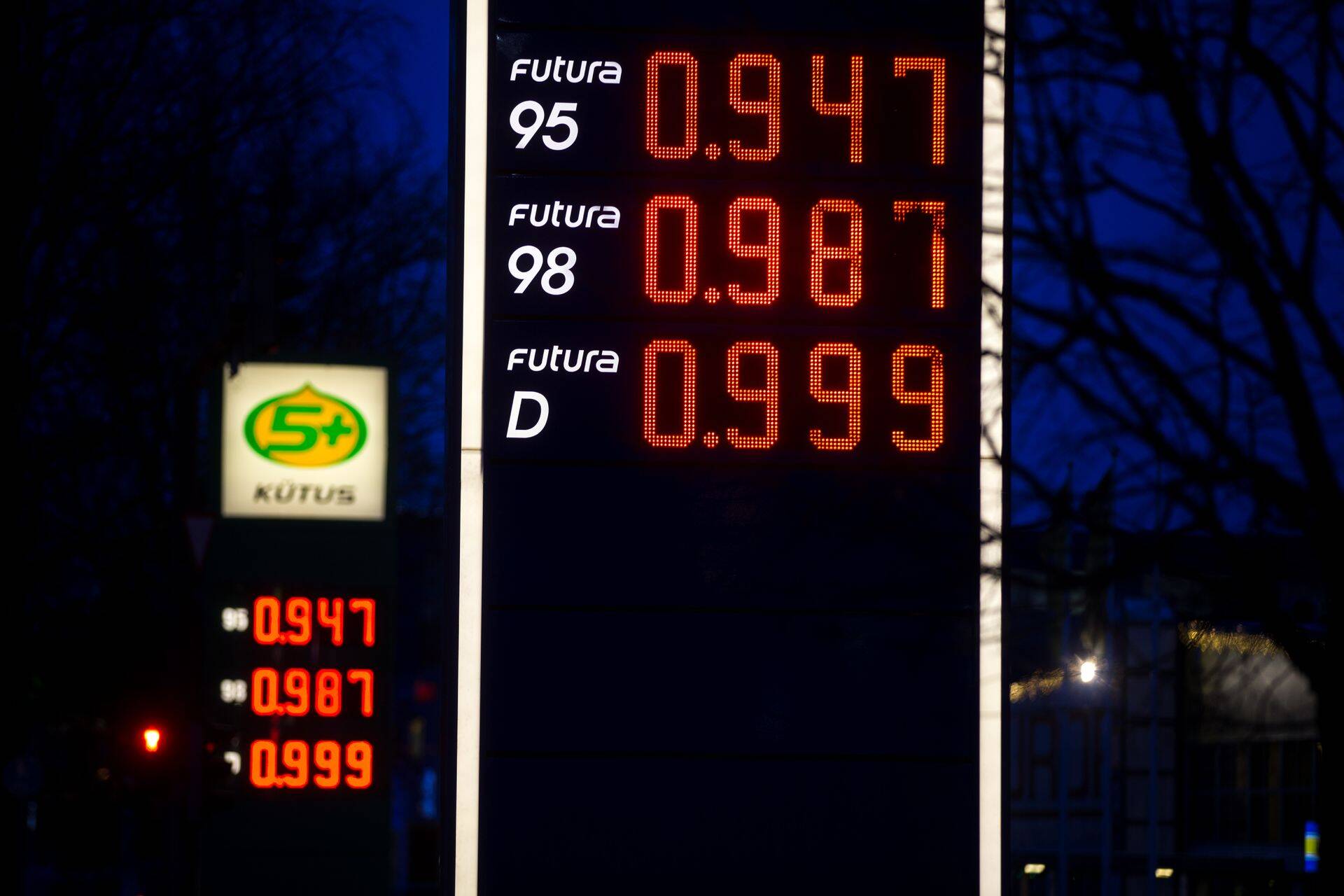 Низкие цены на бензин в прошлом