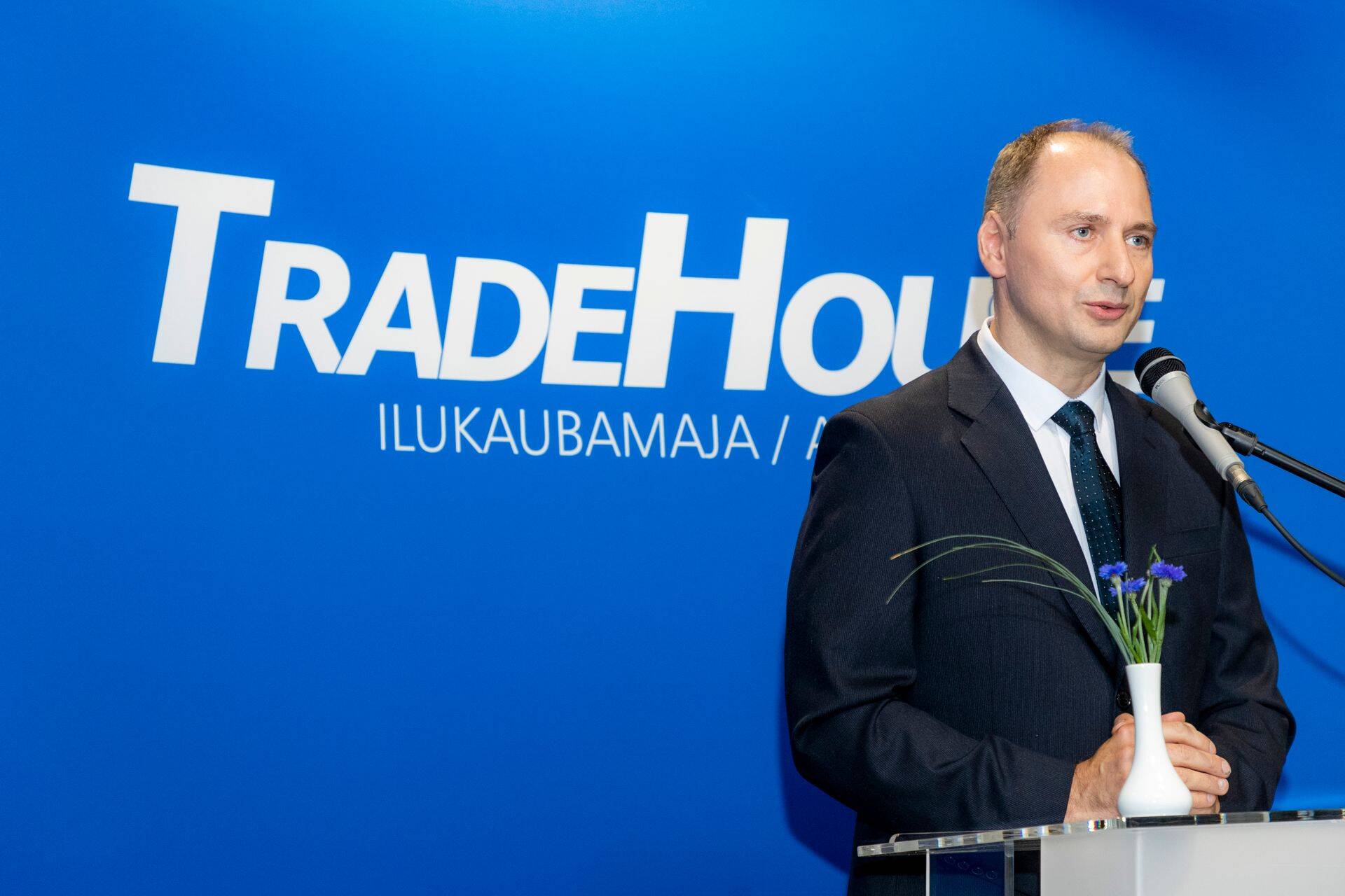 Kõne pidas Tradehouse OÜ asutaja Avo Kivimaa