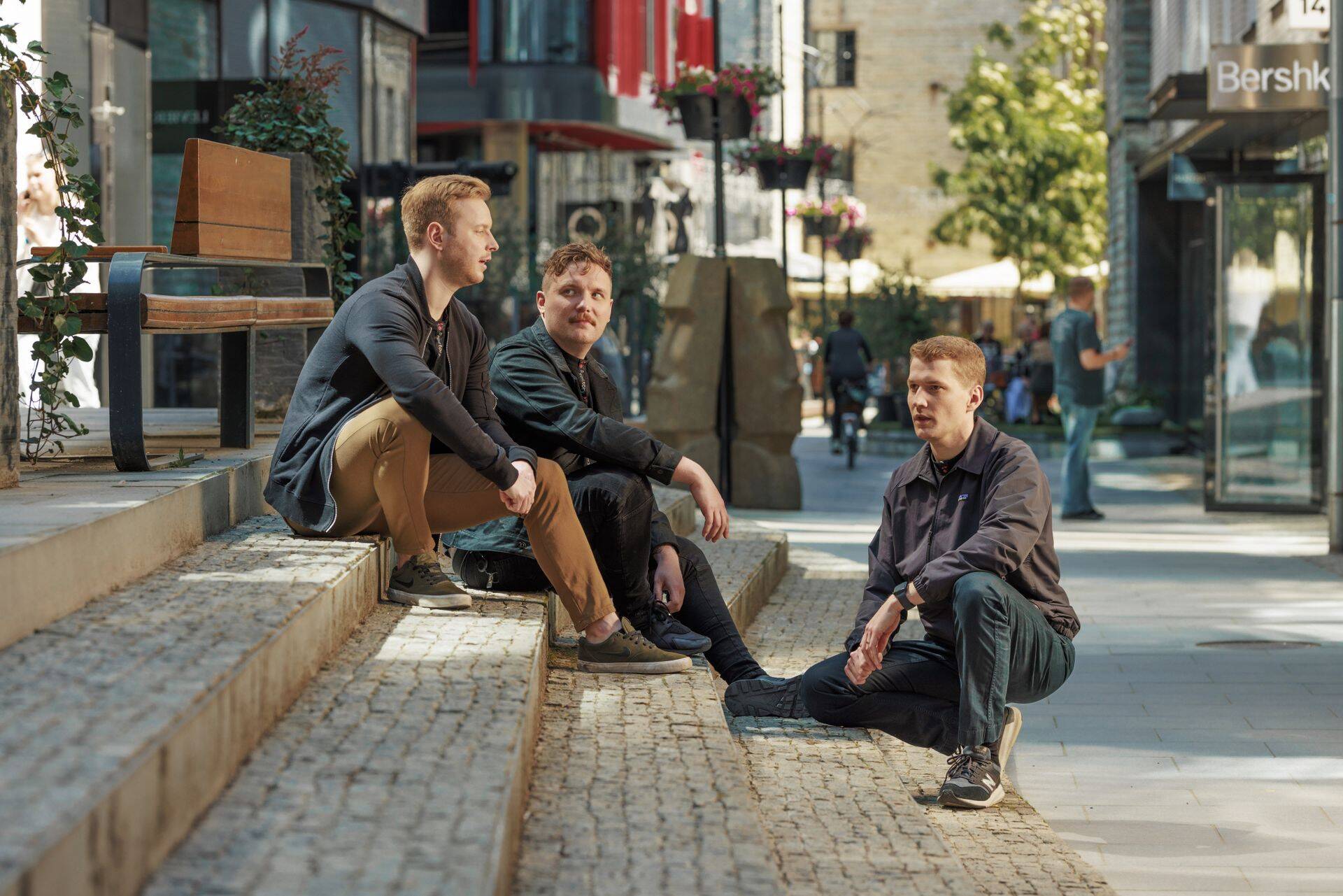 Fractory asutajad vasakult: Rein Torm, Martin Vares ja Joosep Merelaht