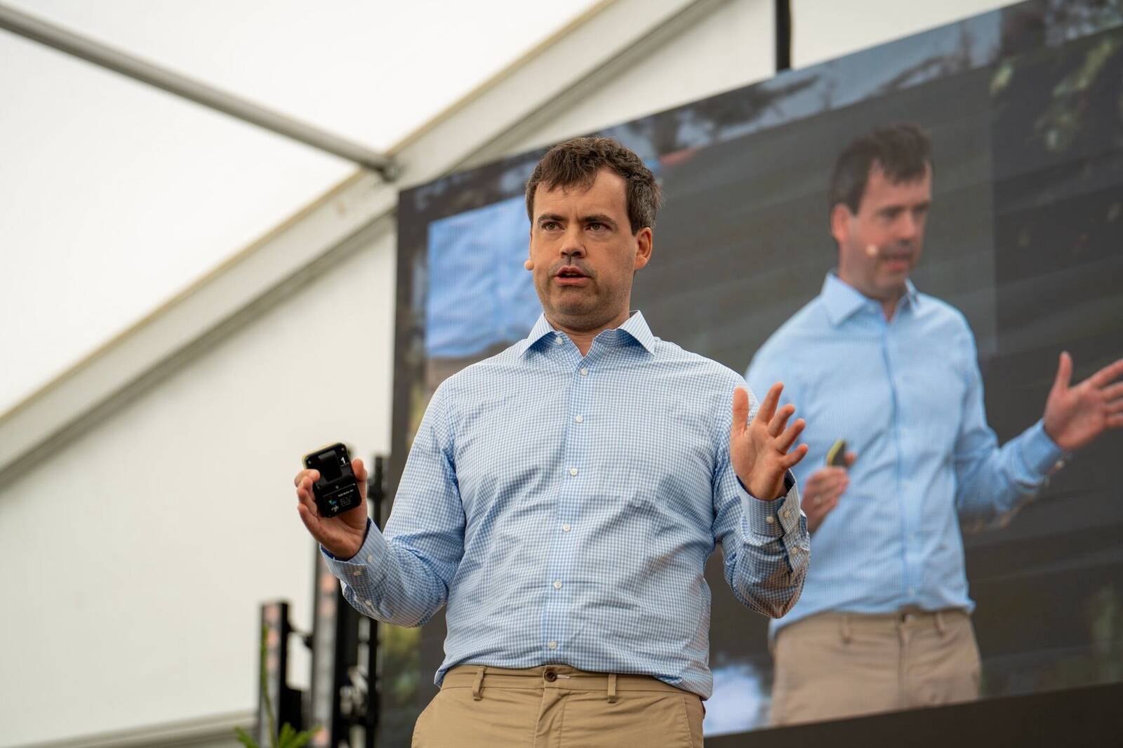 Arko Kadajane tõdes suvisel investeerimisfestivalil, et kõige olulisem on mõista, millega ettevõte tegeleb, ja alles siis saab sellesse investeerida.
