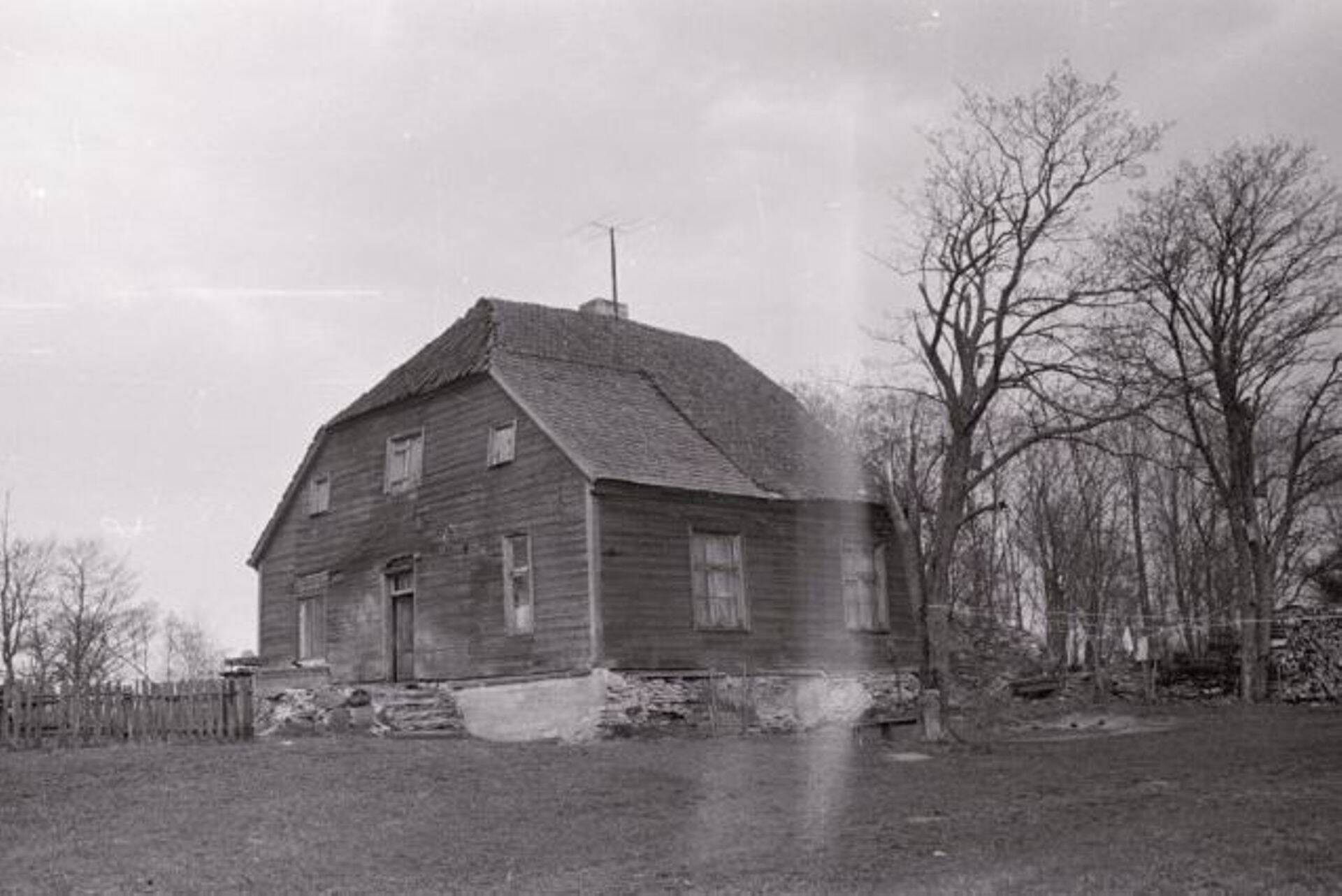 Karkuse mõisa peahoone 1969. aastal.