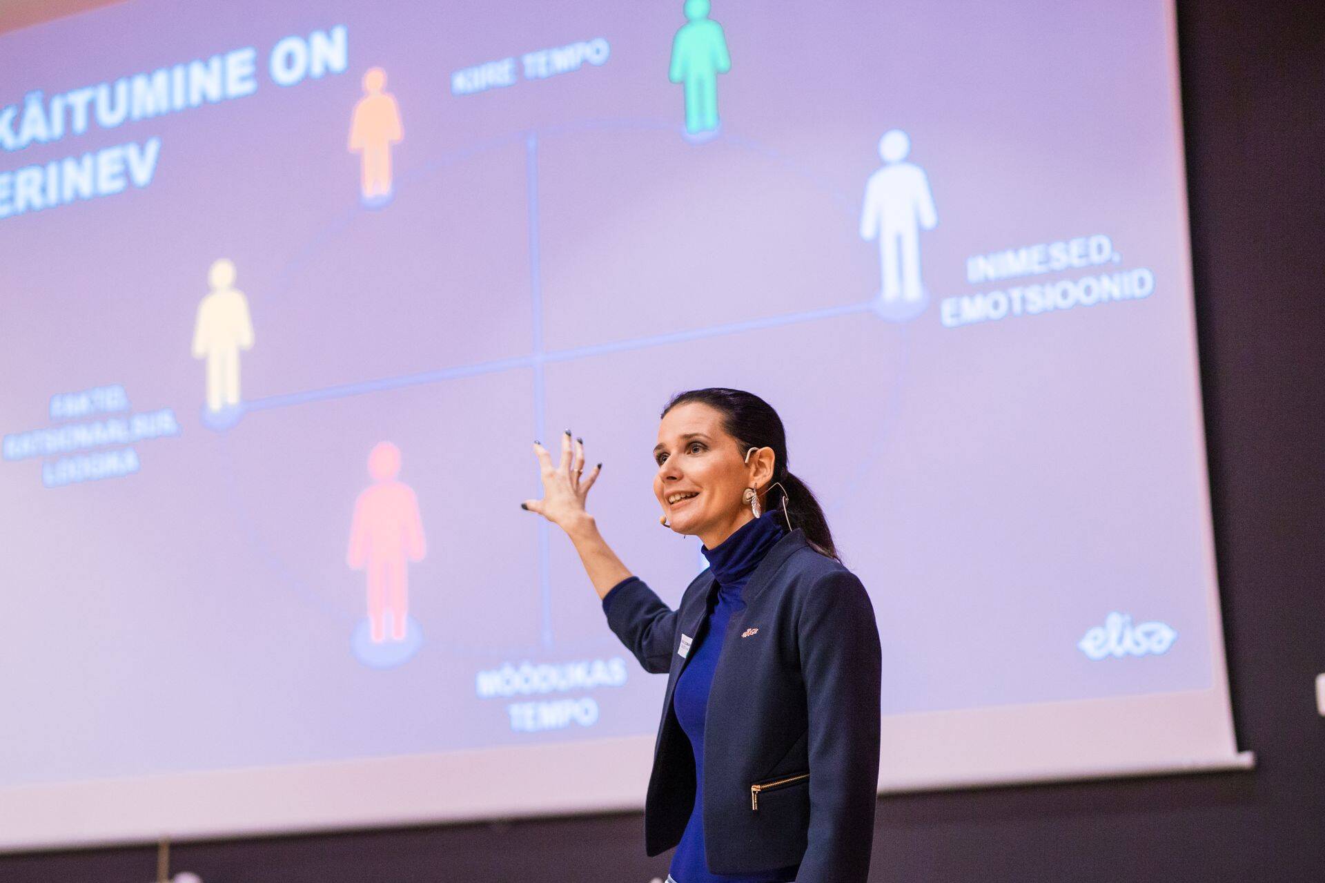 Elisa telekomiteenuste valdkonna juht Mailiis Ploomann.