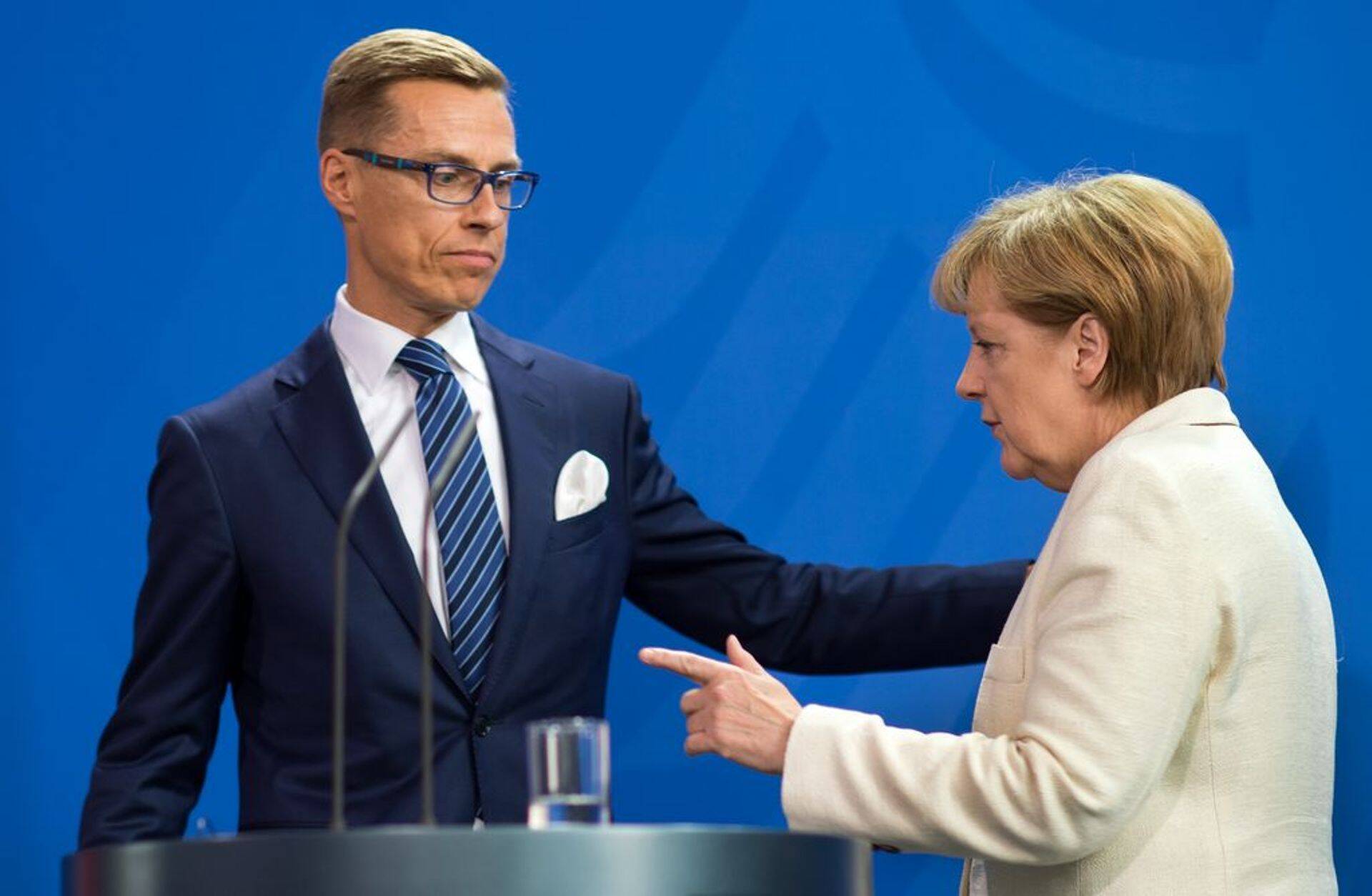 Soome peaminister Alexander Stubb ja Saksamaa kantslet Angela Merkel on majandusega hädas