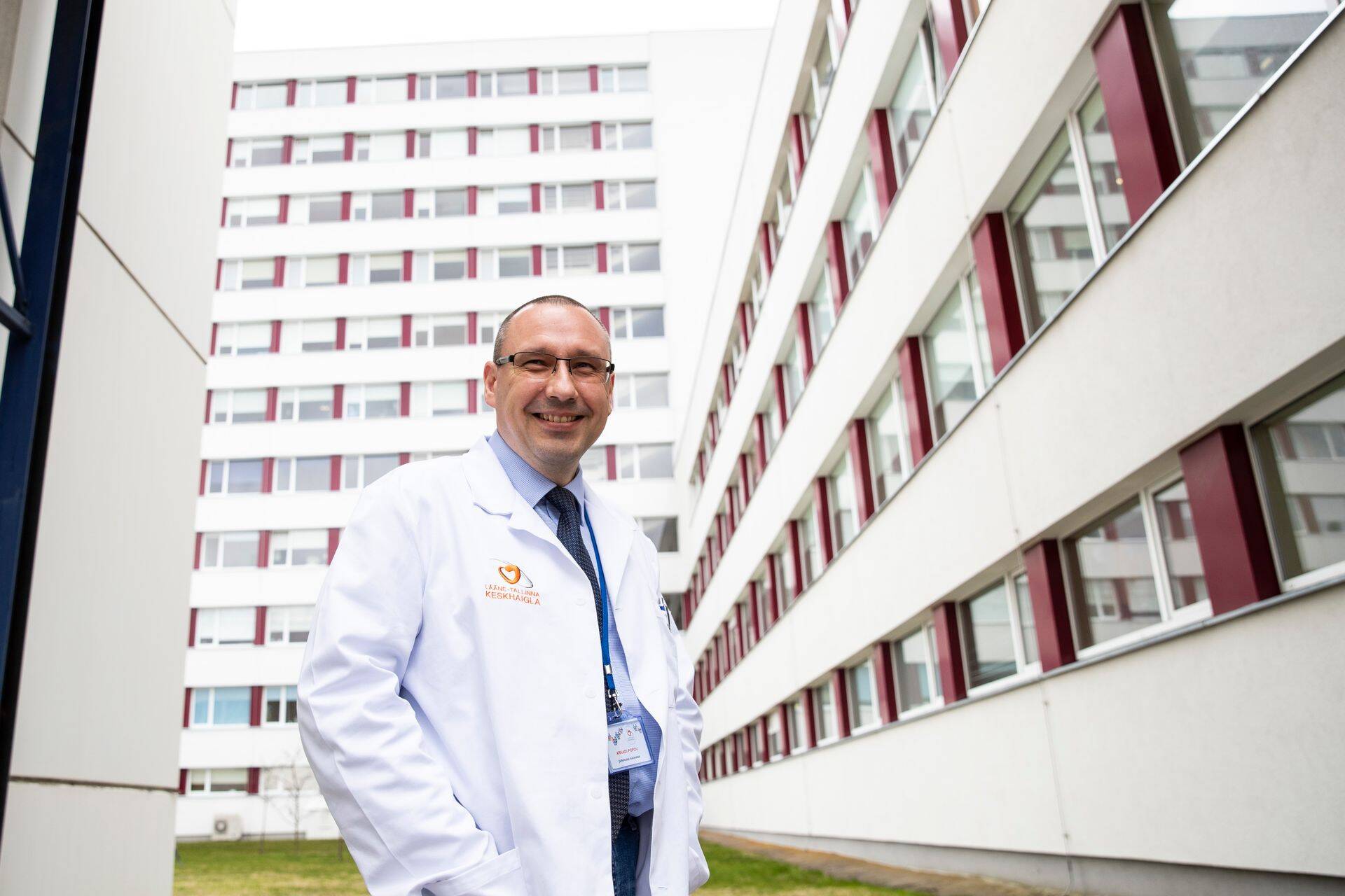 Arkadi Popov, Lääne-Tallinna keskhaigla juht