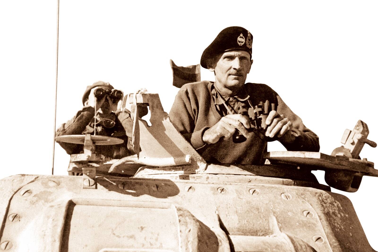 Feldmarssal Bernard Montgomery võitis Rommelit Põhja-Aafrikas ning aitas kavandada Normandia dessanti. Ta oli üks suuremaid sõjakangelasi, kuid teda mäletatakse pigem veidrikuna.