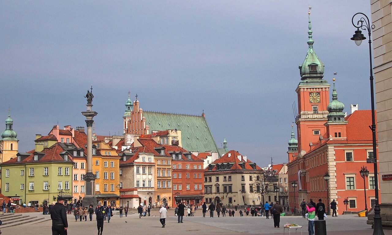 Старый город Варшавы.